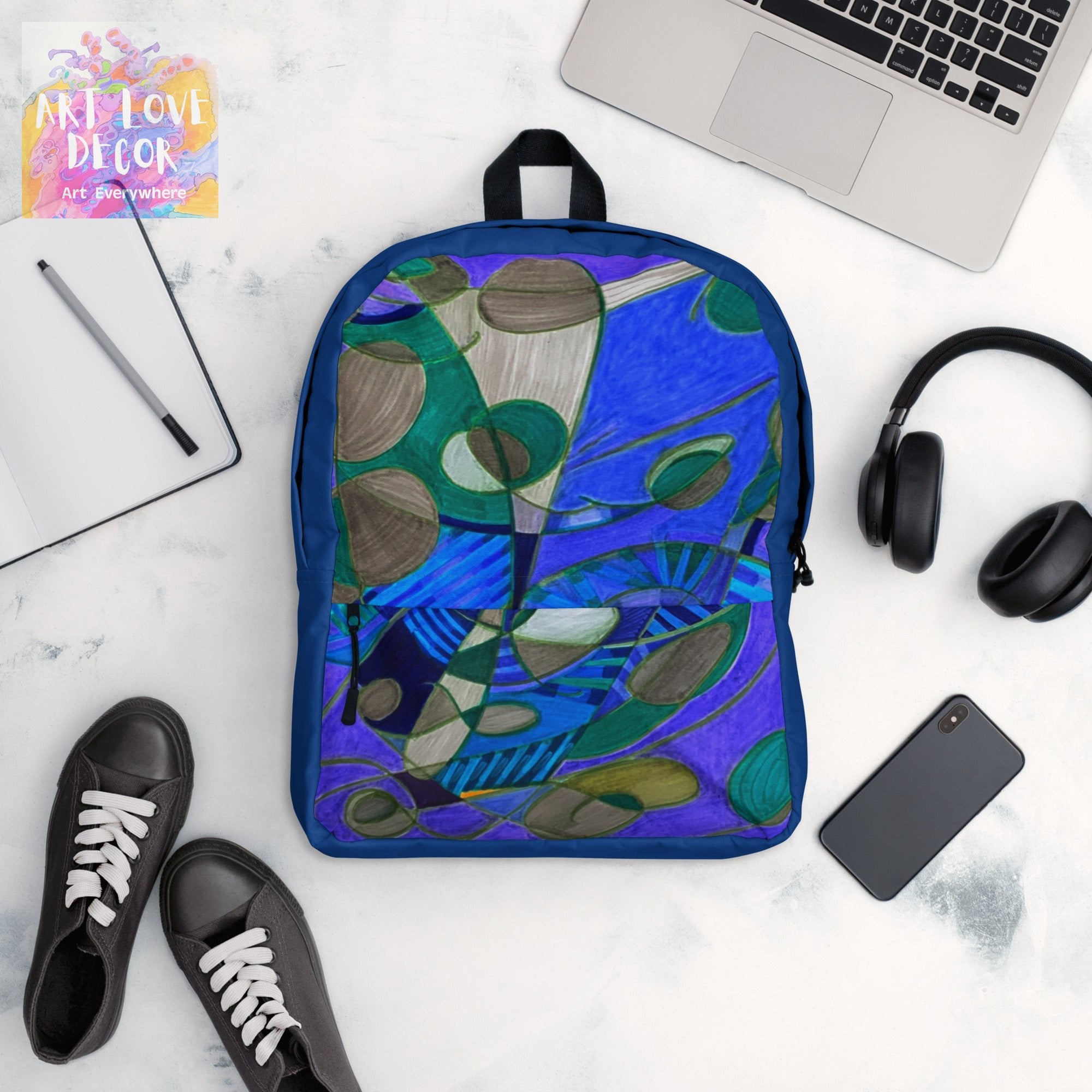 Knot Anymore Abstract Backpack - Art Love Decor