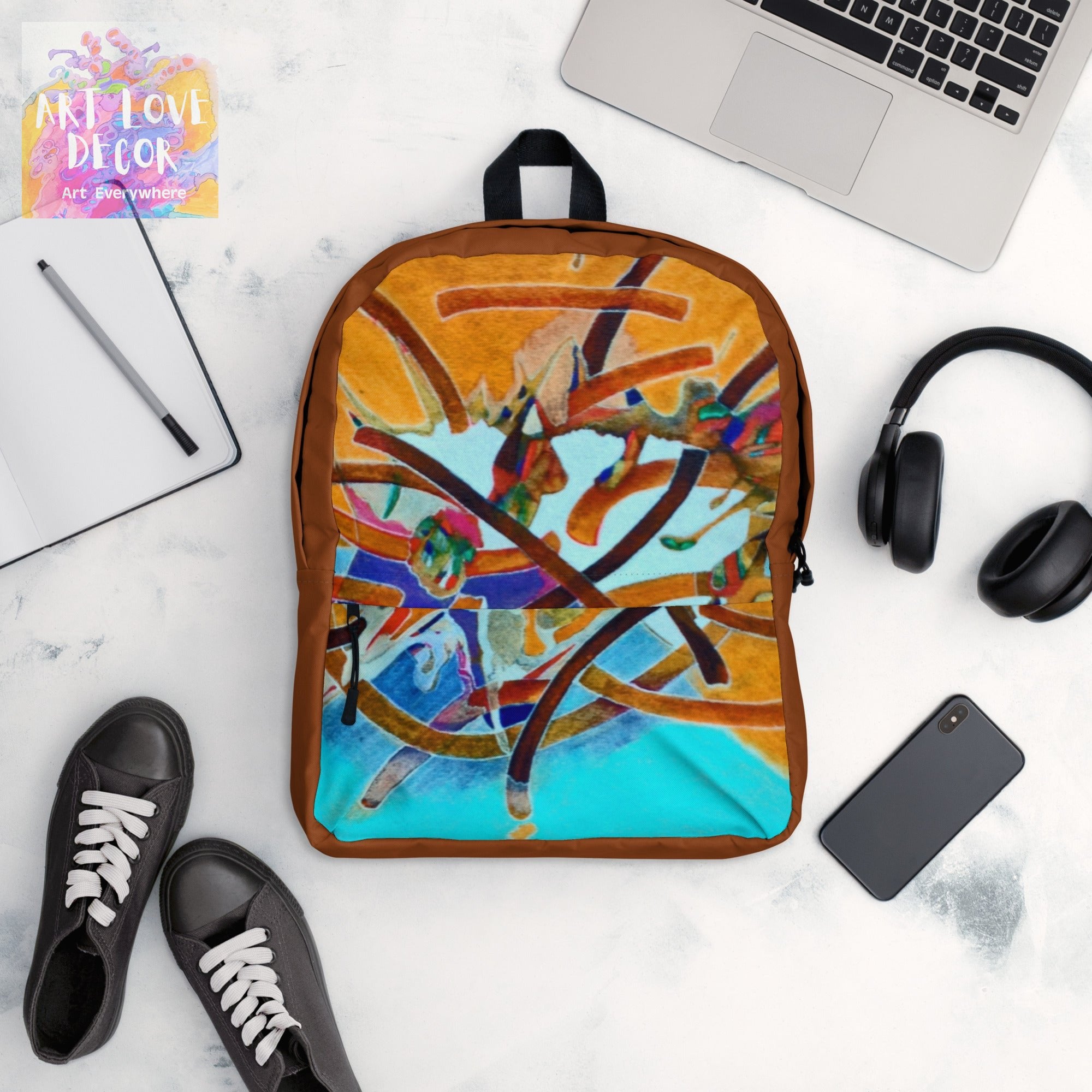 Unexpected Abstract Backpack - Art Love Decor