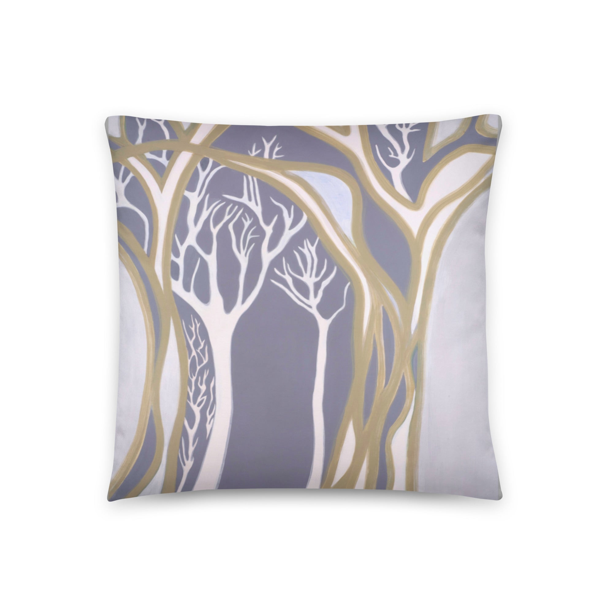 Madrones Abstract Pillow - Art Love Decor