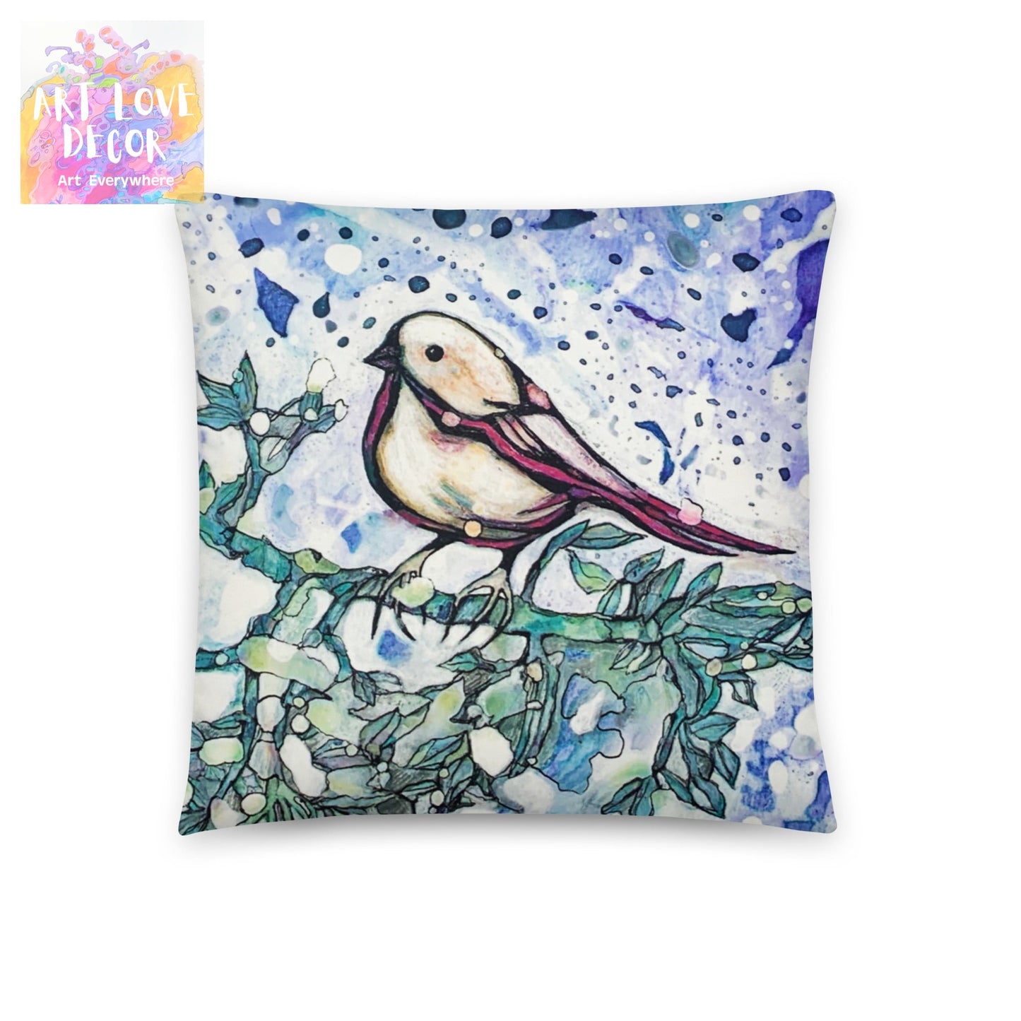 Rain Bird Pillow
