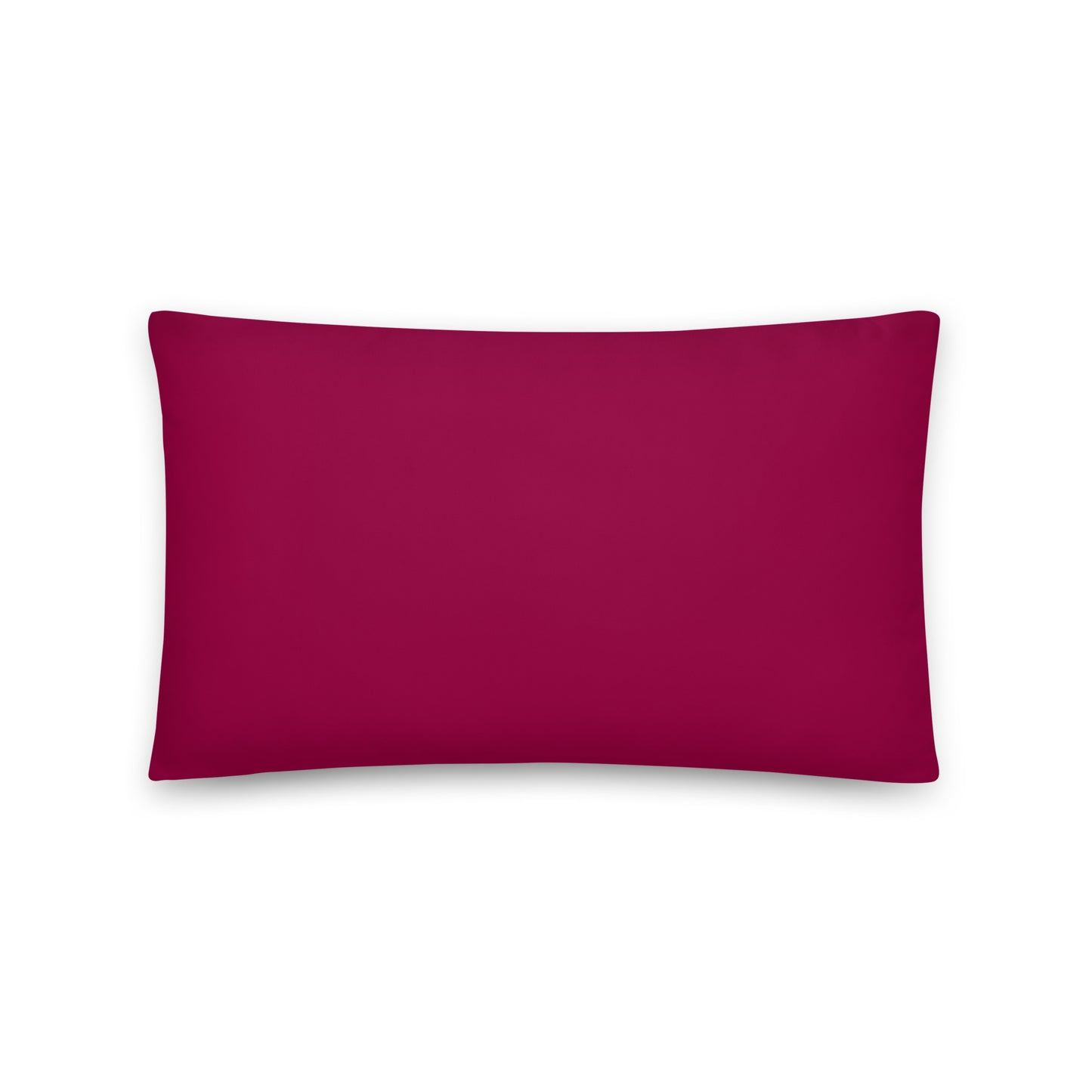 Dark Leaves Abstract Pillow