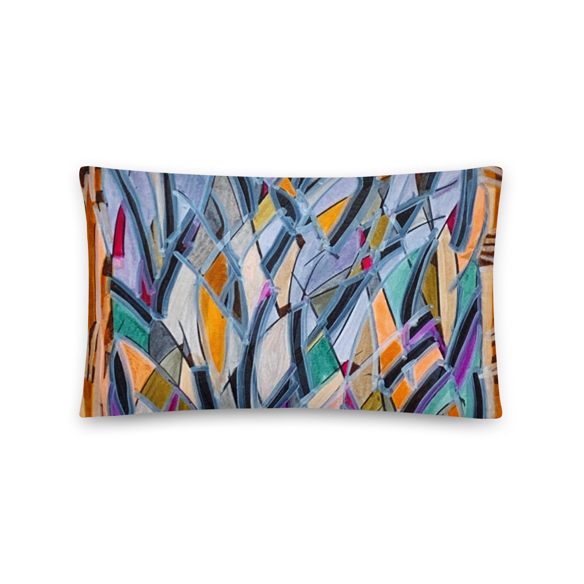 Sydney Opera Abstract Pillow - Art Love Decor