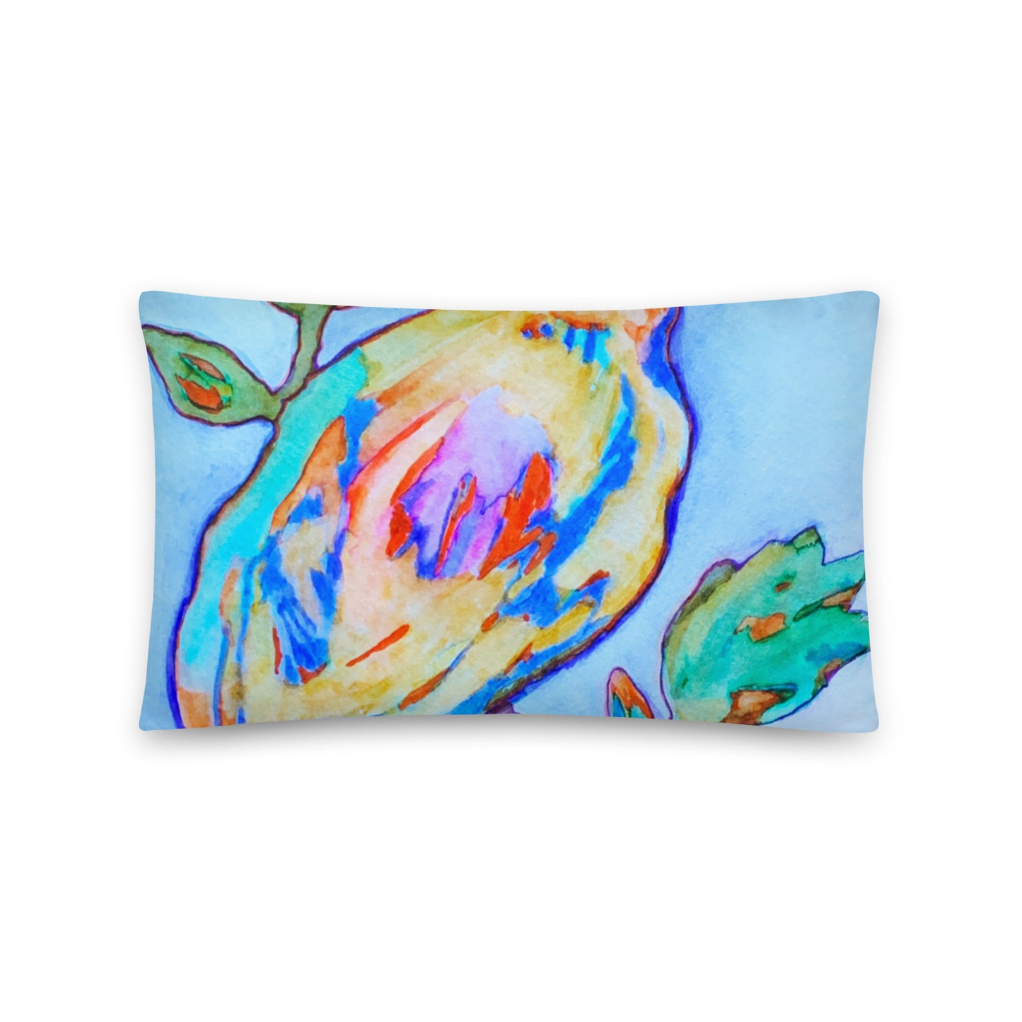 Yellow Bird Pillow