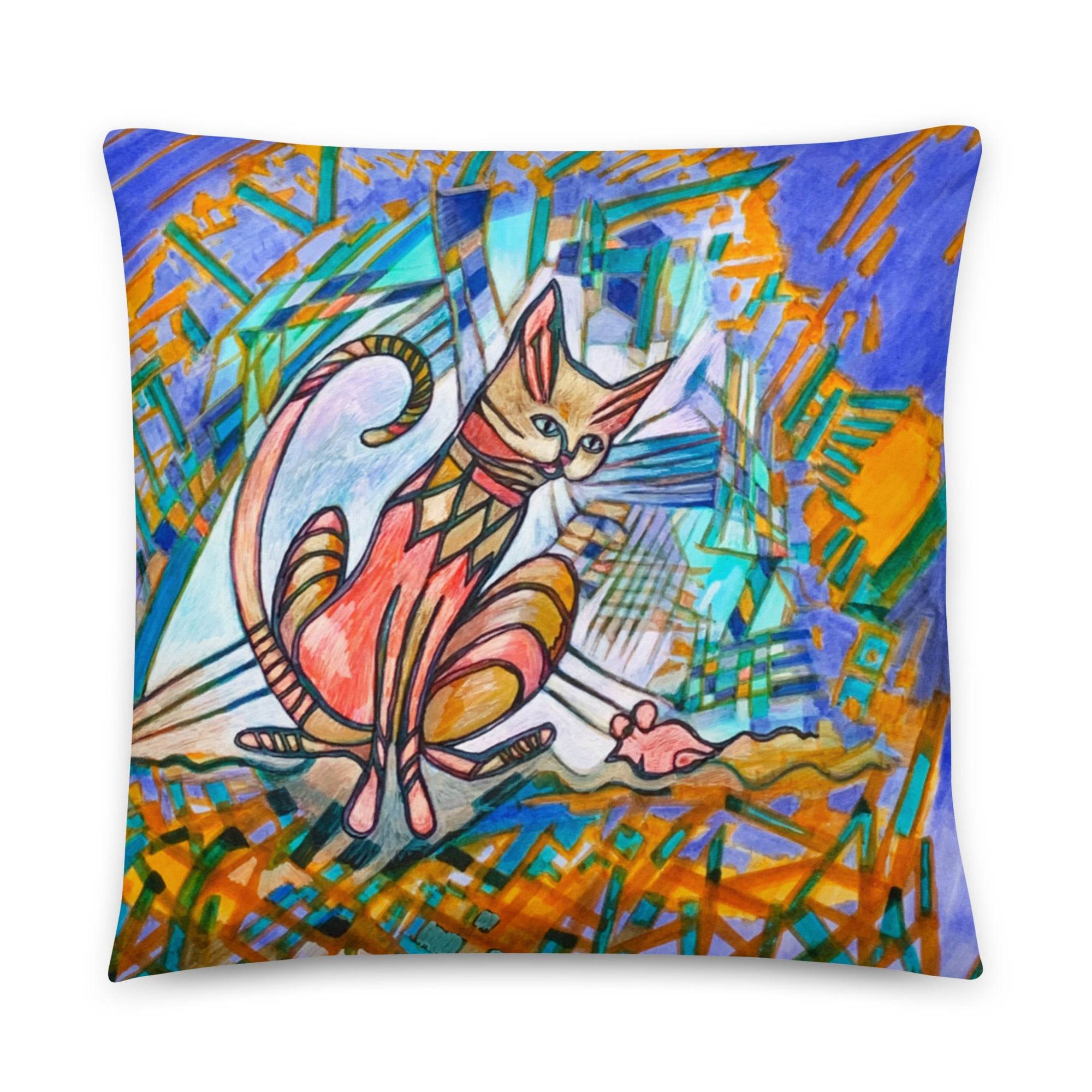 Mouser Cat Pillow - Art Love Decor