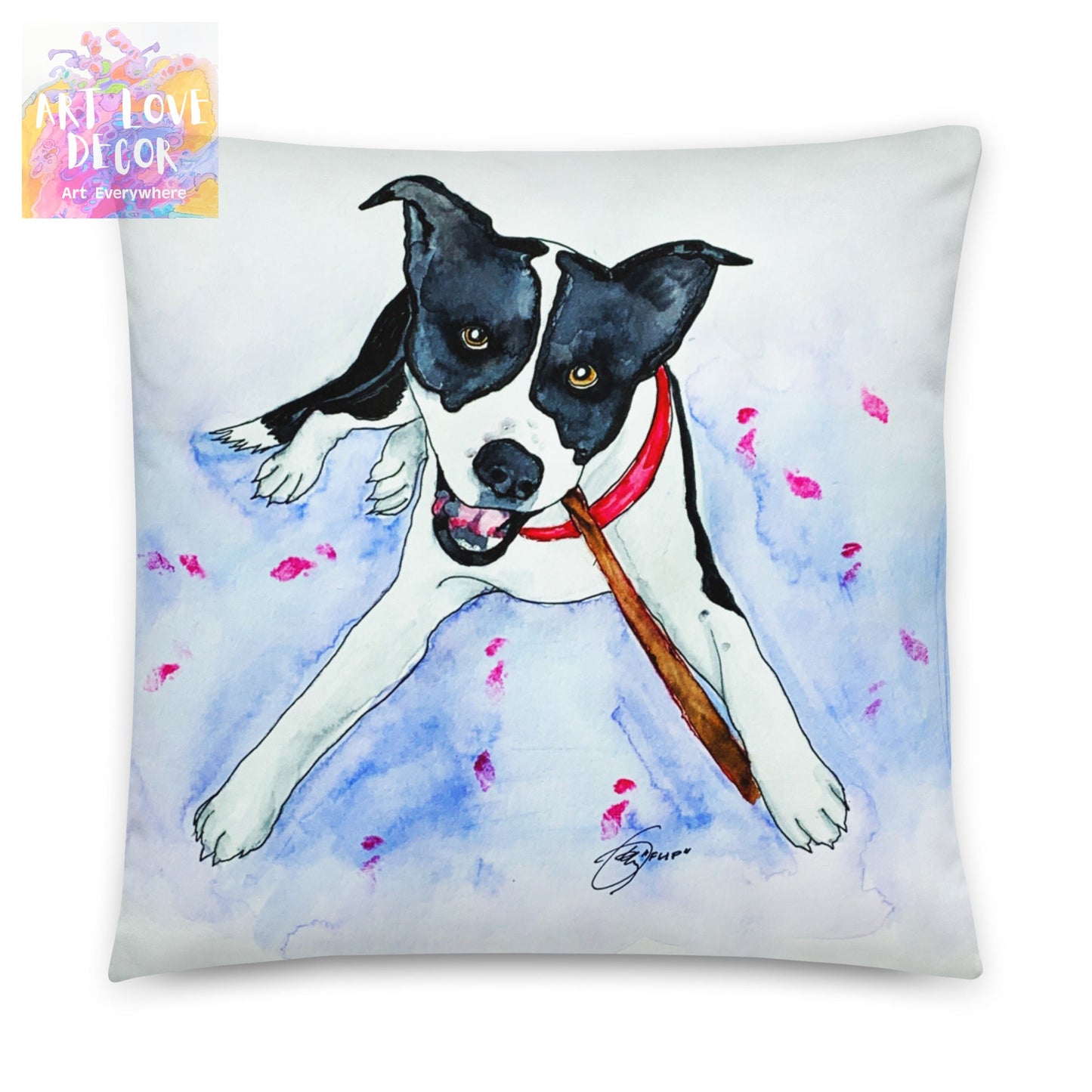 Dog Stick Pillow
