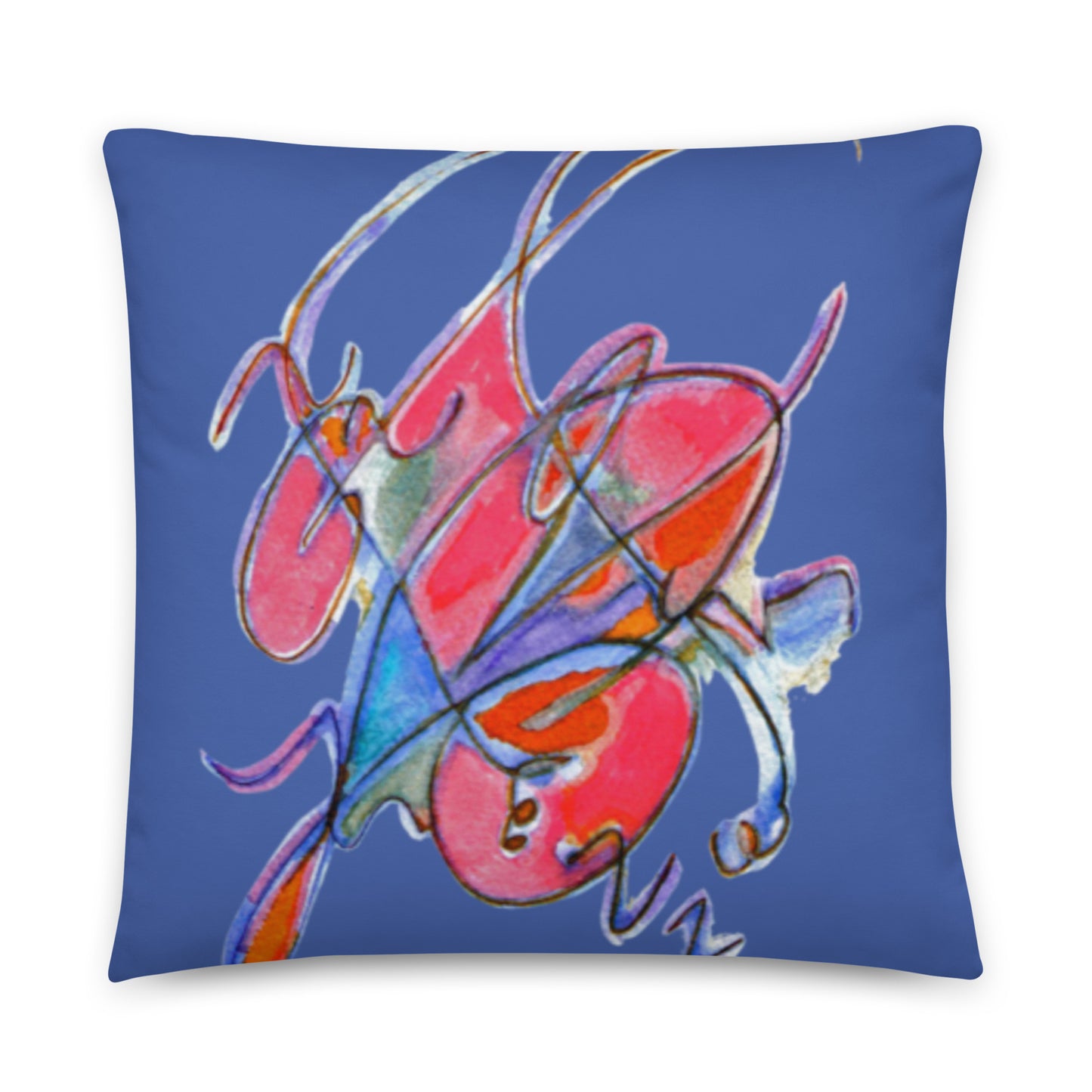 Opposites Abstract Pillow