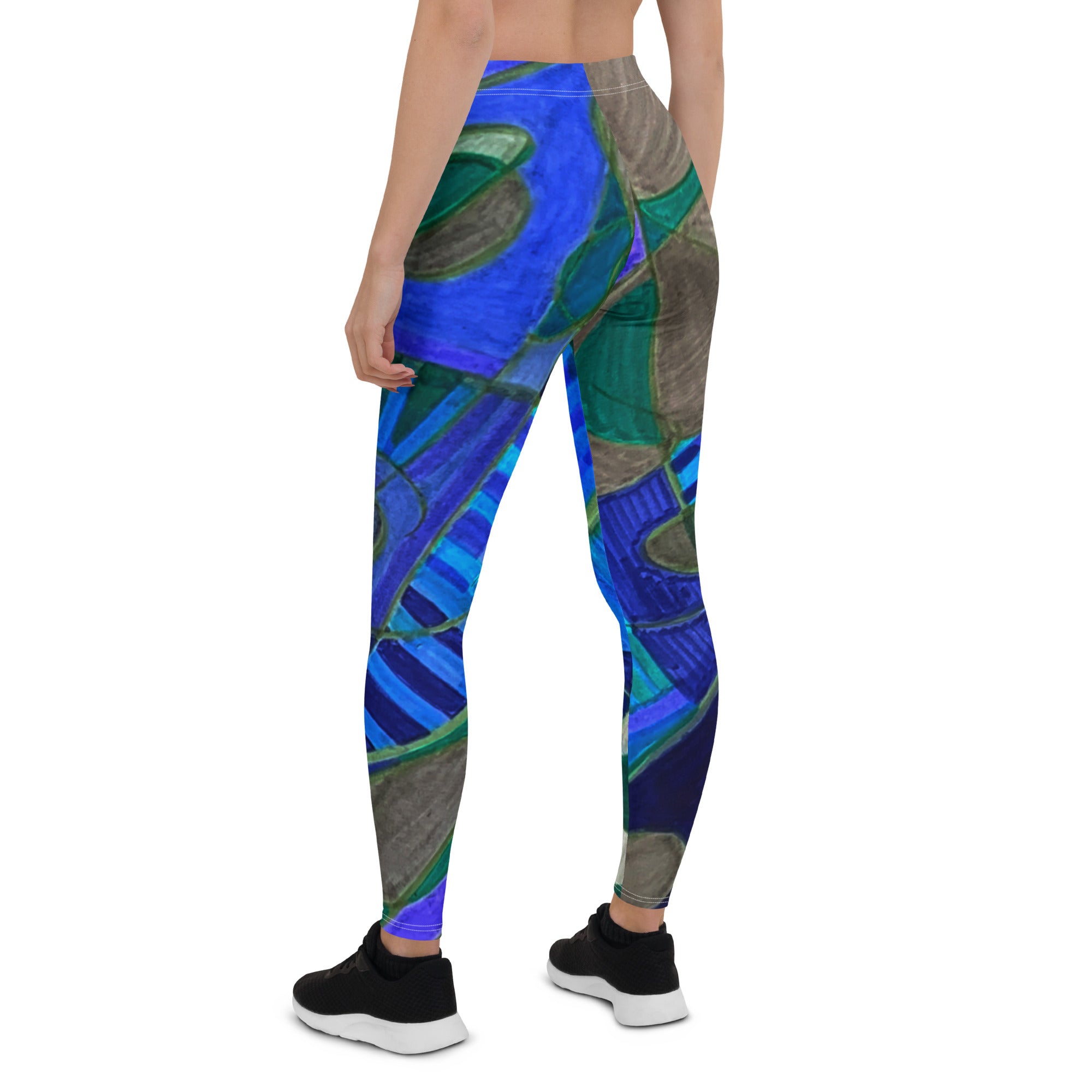 Knot Anymore Abstract Leggings - Art Love Decor