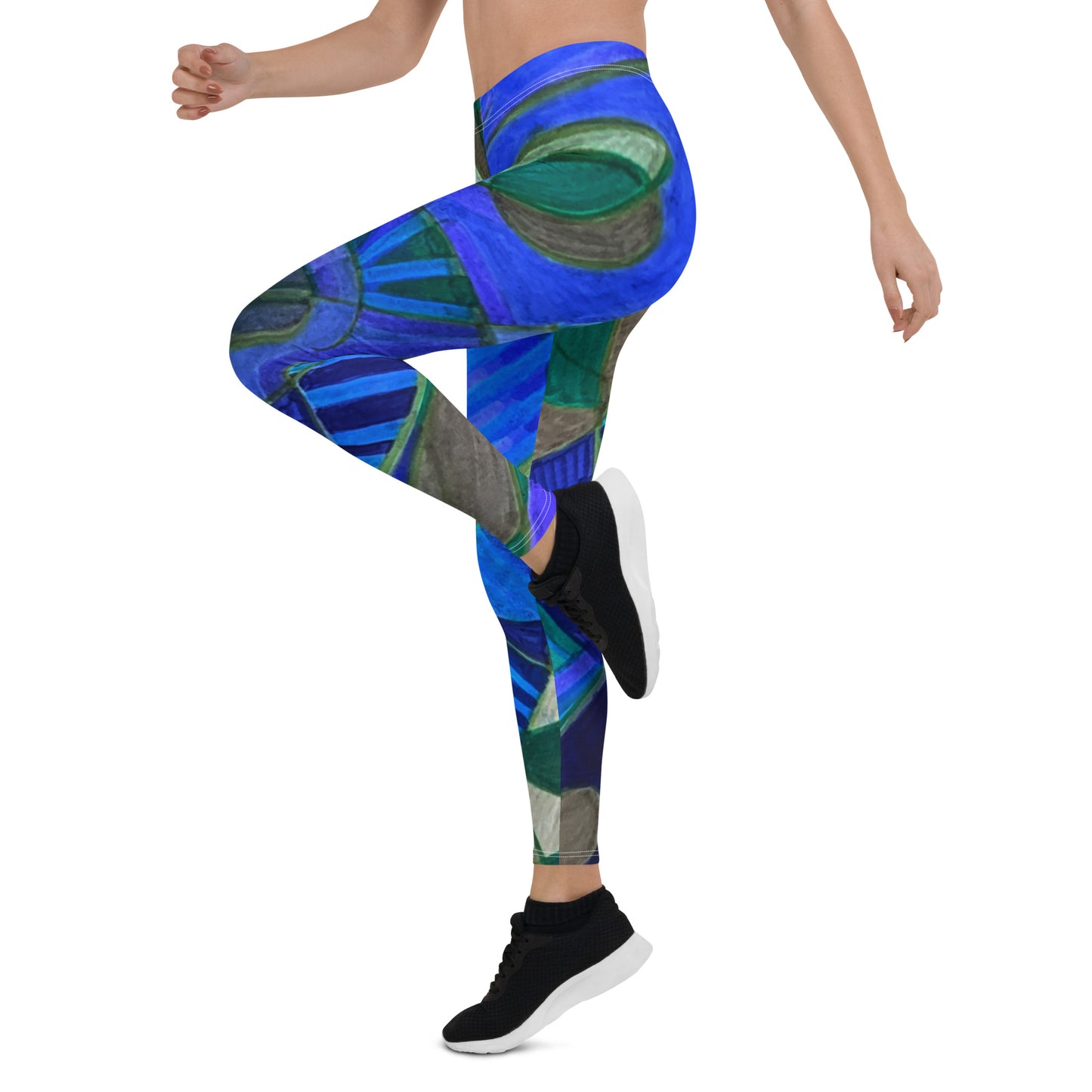 Knot Anymore Abstract Leggings - Art Love Decor