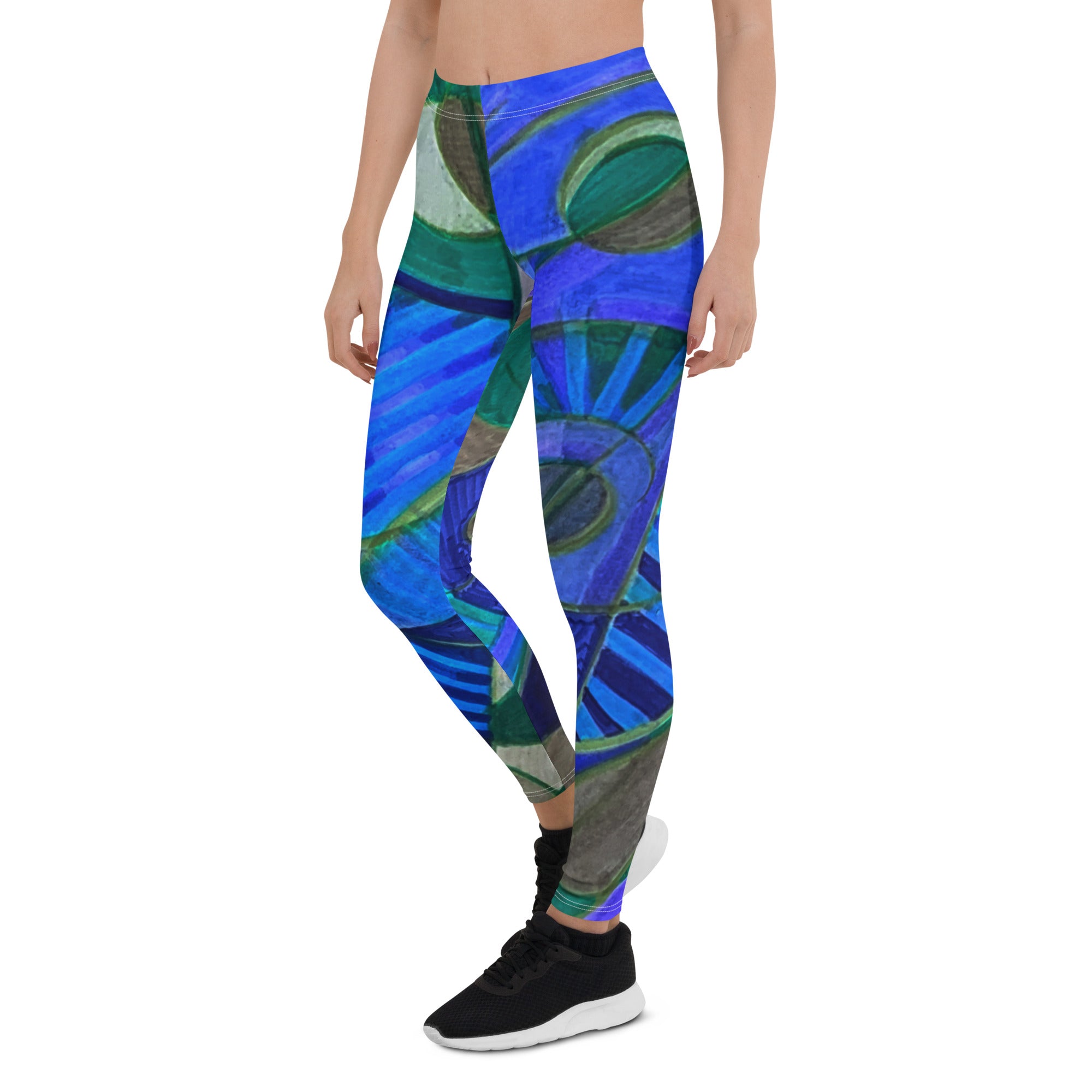 Knot Anymore Abstract Leggings - Art Love Decor