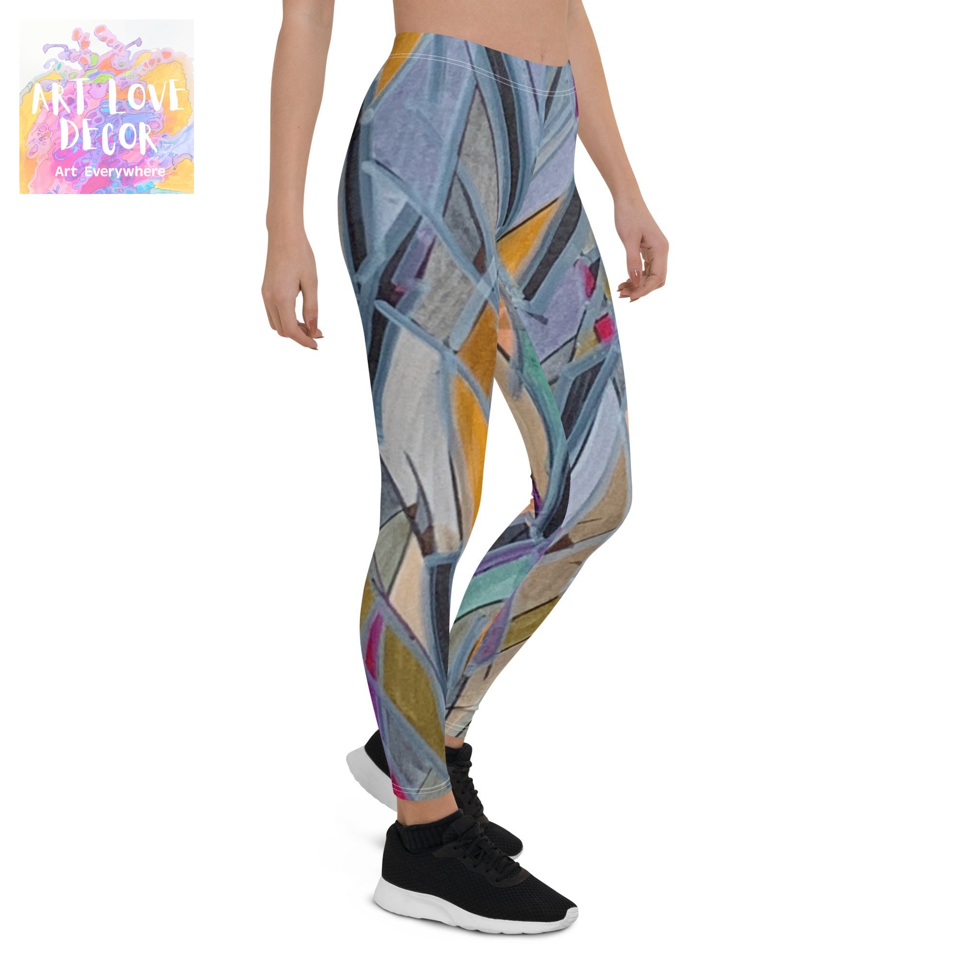 Sydney Opera Abstract Leggings - Art Love Decor