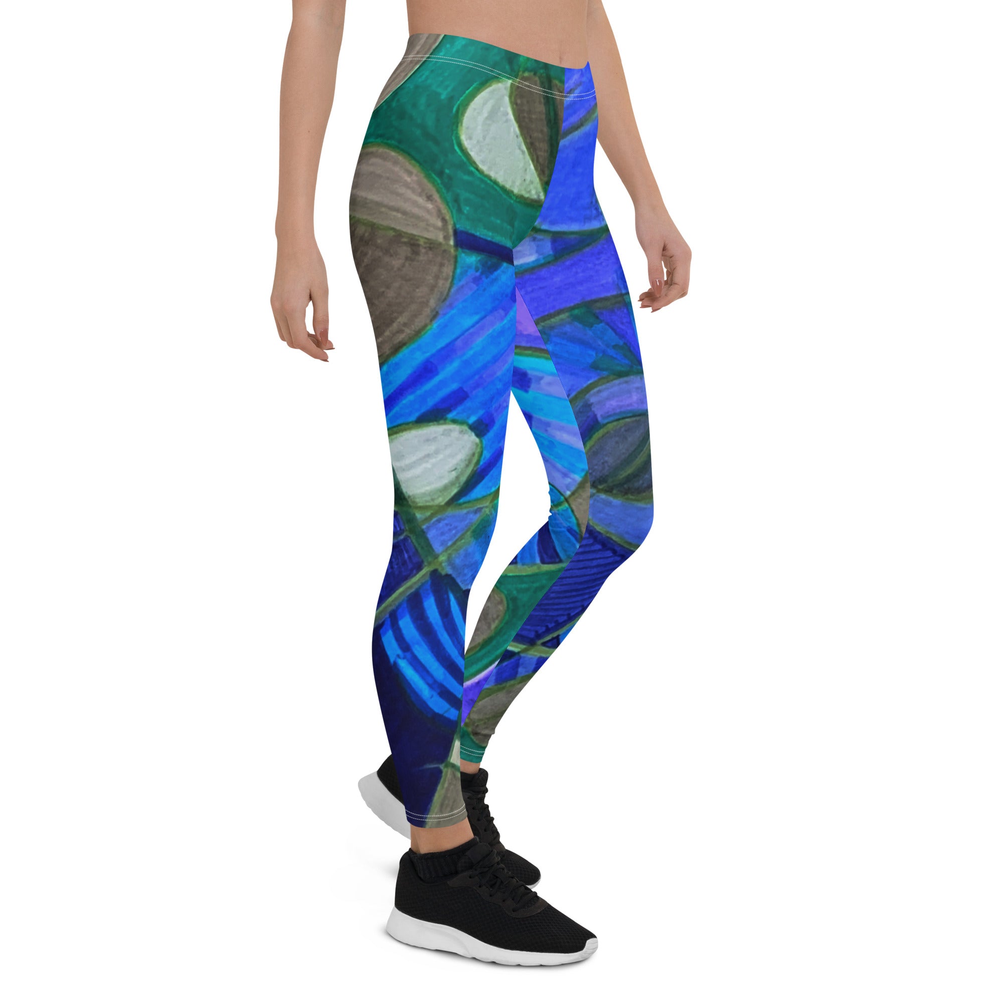 Knot Anymore Abstract Leggings - Art Love Decor