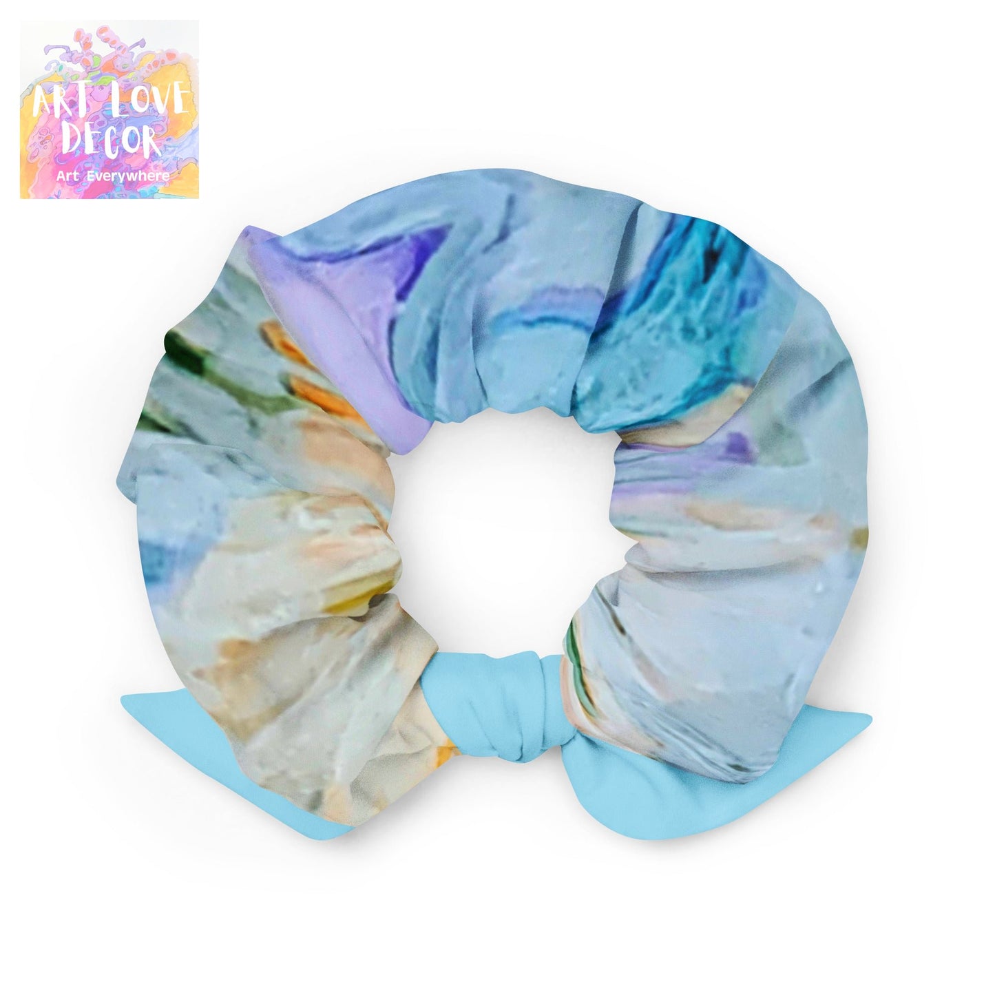 Softly Abstract Scrunchie