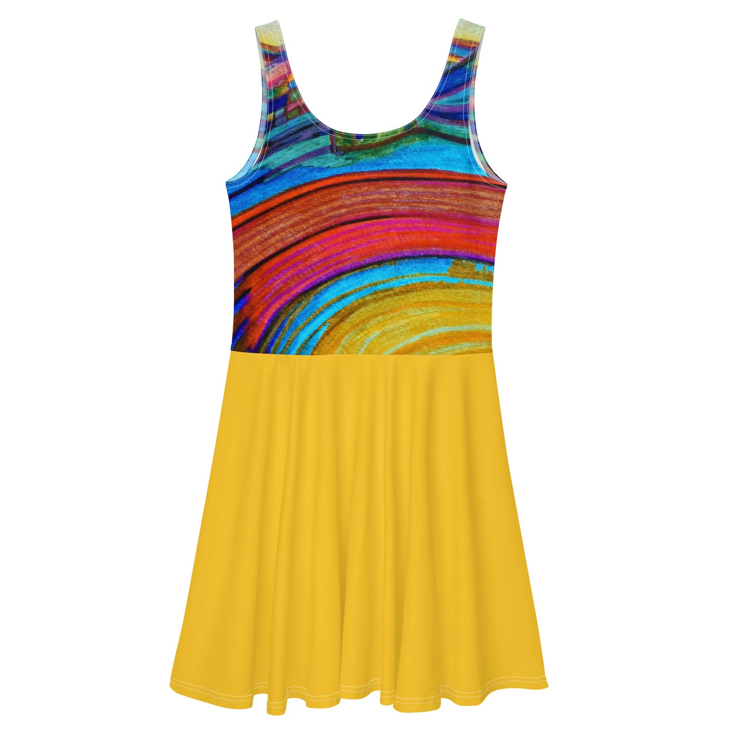 Sunset Skater Women's Dress - Art Love Decor