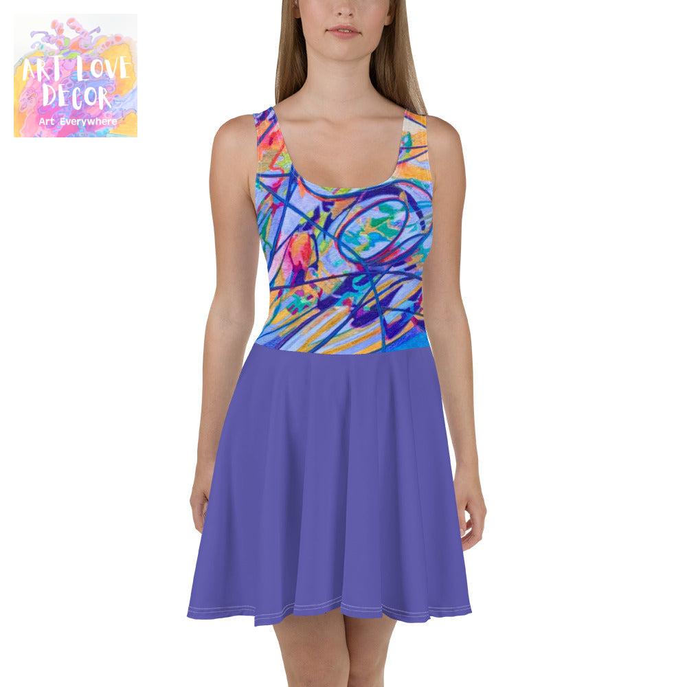 Opportunities Skater Women's Dress - Art Love Decor