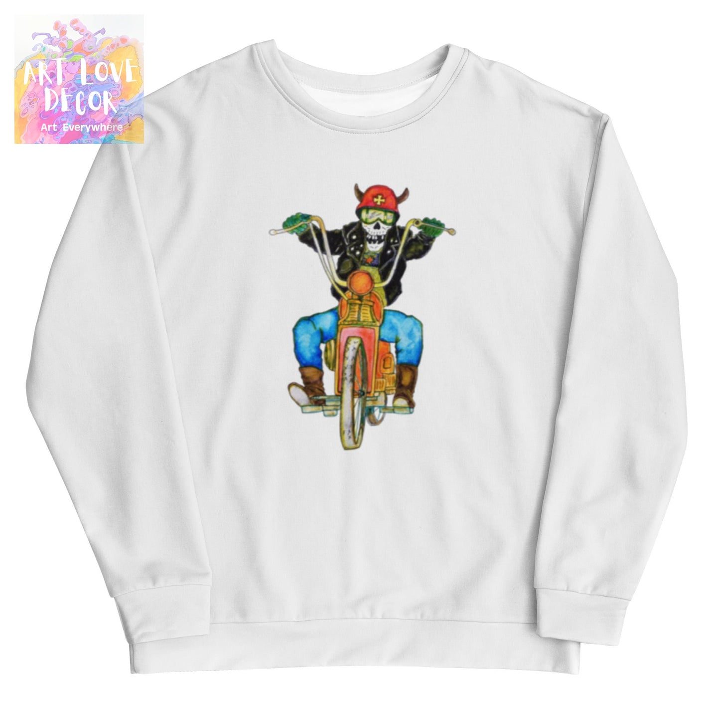 Bikerbones Cruiser Unisex Sweatshirt
