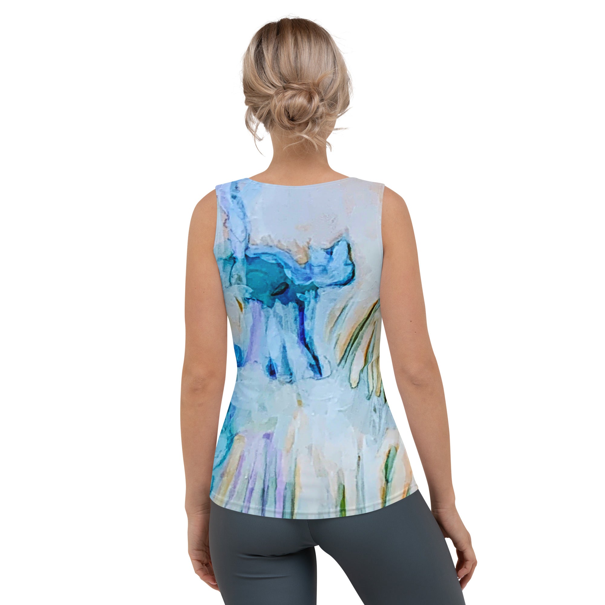 Softly Abstract Tank Top - Art Love Decor