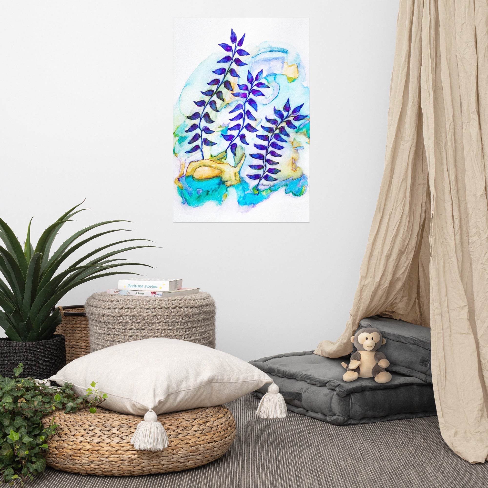 Figi Leaves Poster Unframed - Art Love Decor