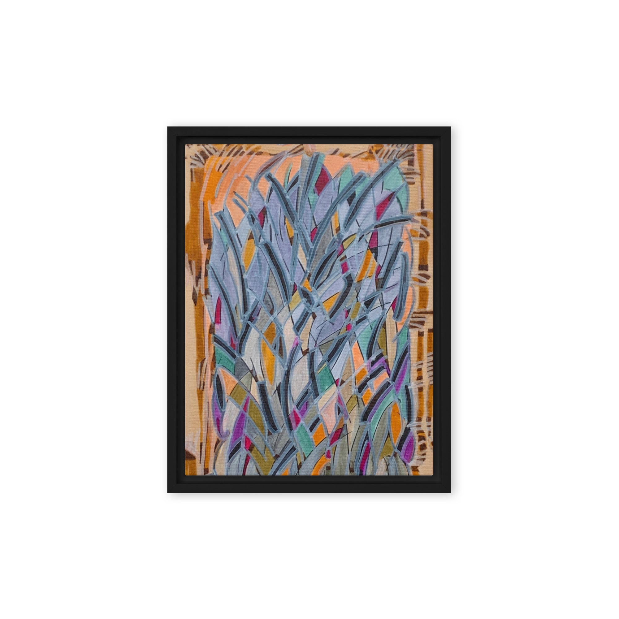 Sydney Opera Abstract Framed canvas print - Art Love Decor