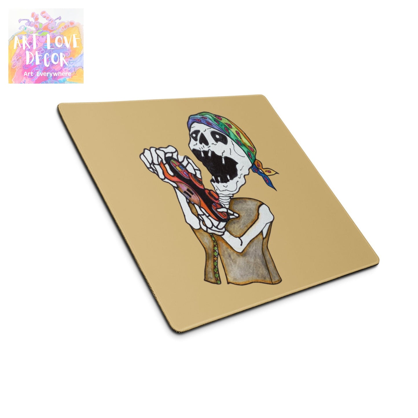 Gamerbones Head Tie Gaming mouse pad