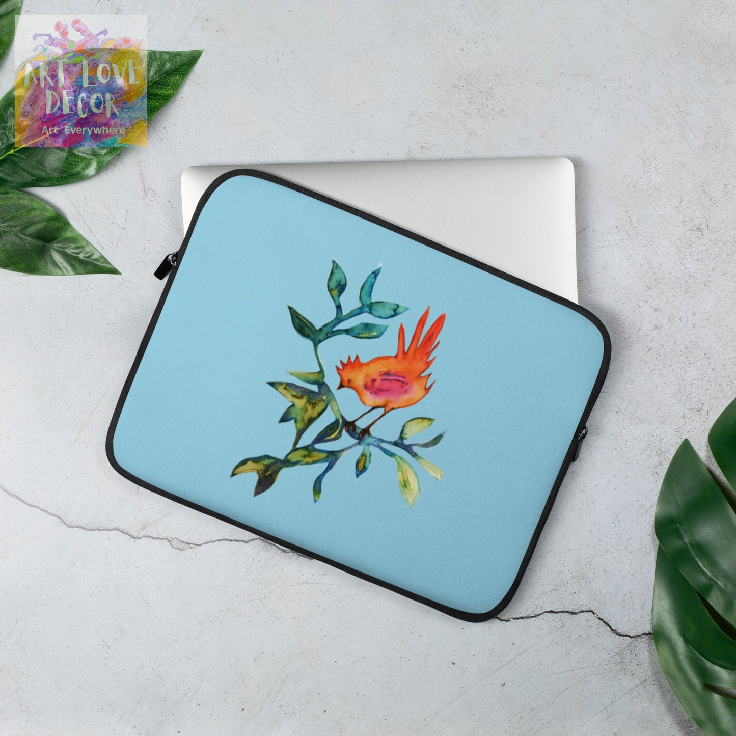 Red Bird Laptop Sleeve