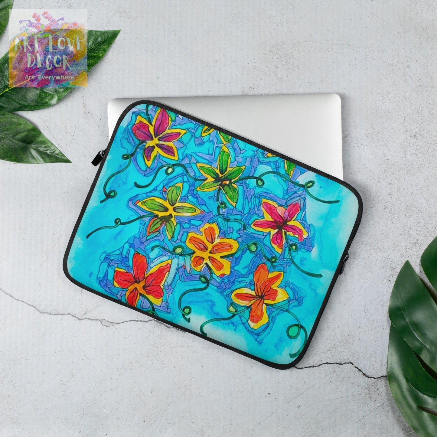 Flower Loop Laptop Sleeve