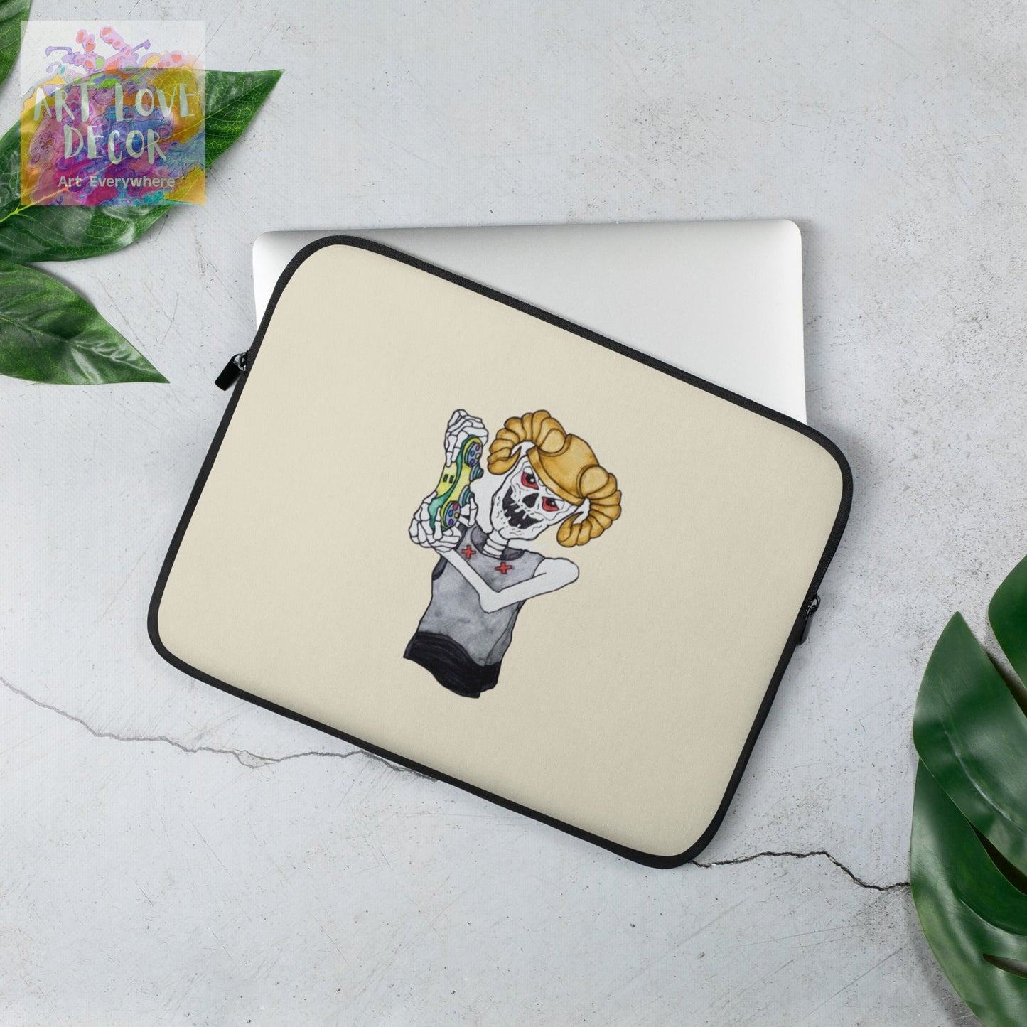 Gamerbones Horns Laptop Sleeve