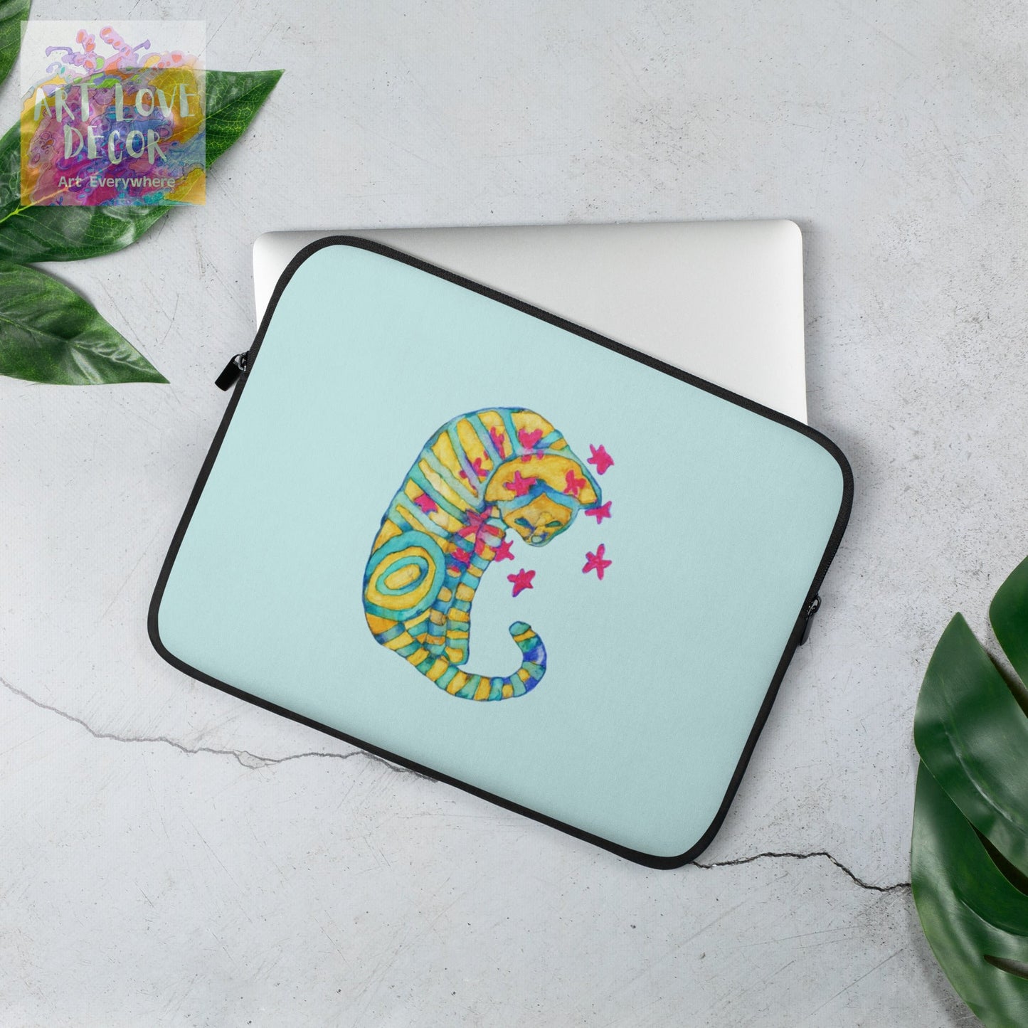 Dreamer Cat Laptop Sleeve
