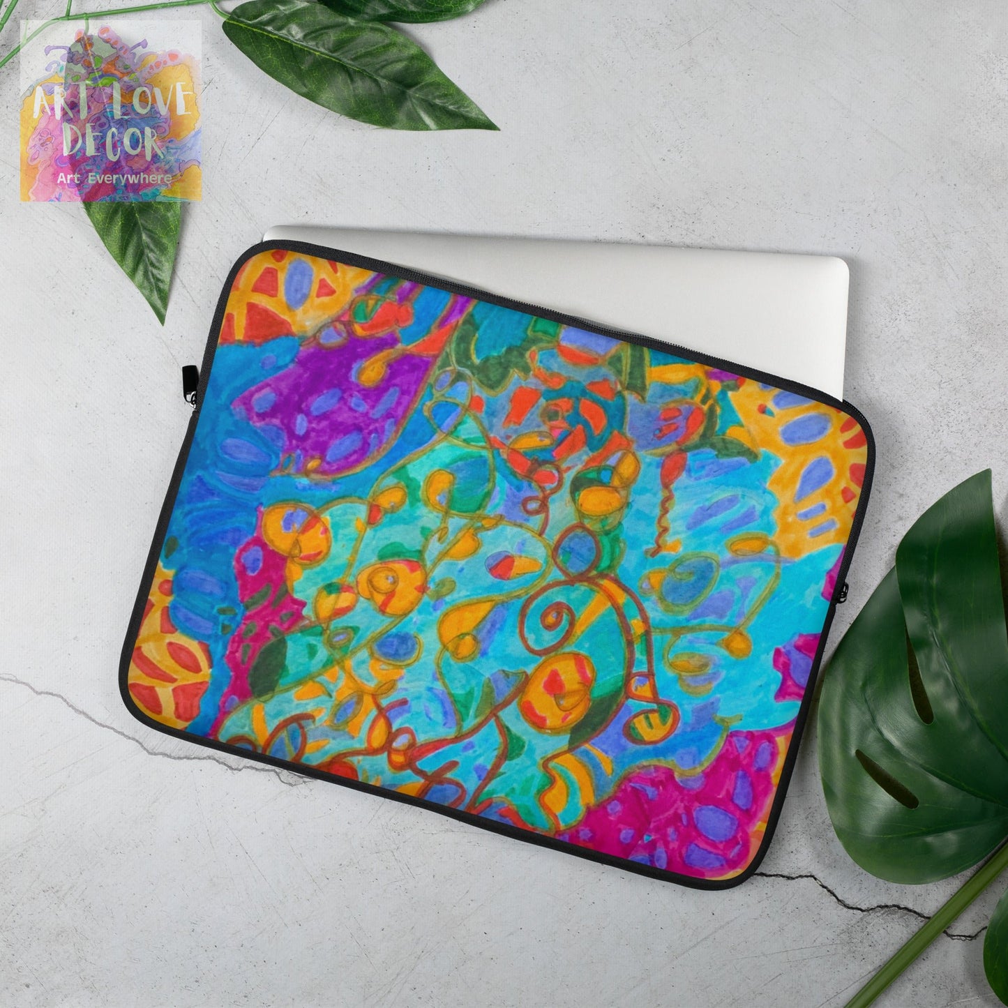 Curled Up Laptop Sleeve