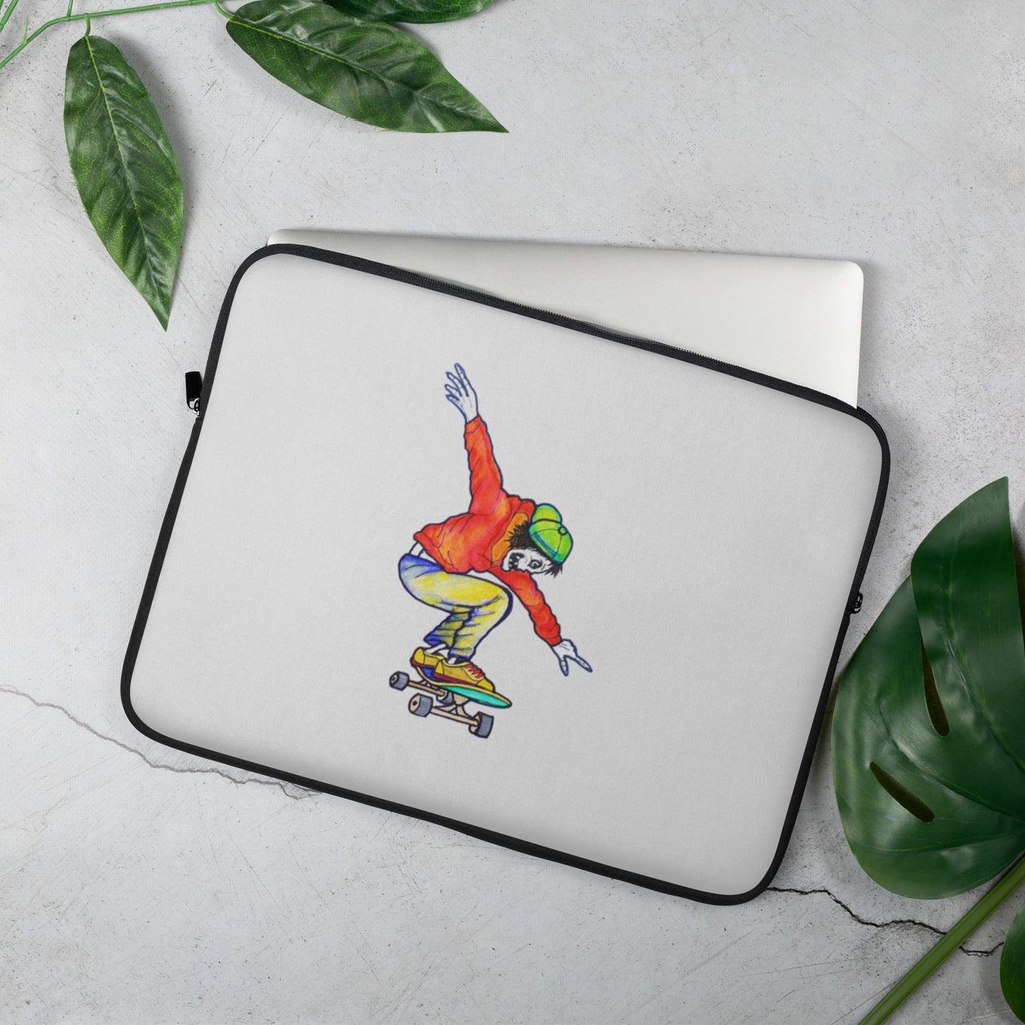 Skaterbones Down Laptop Sleeve