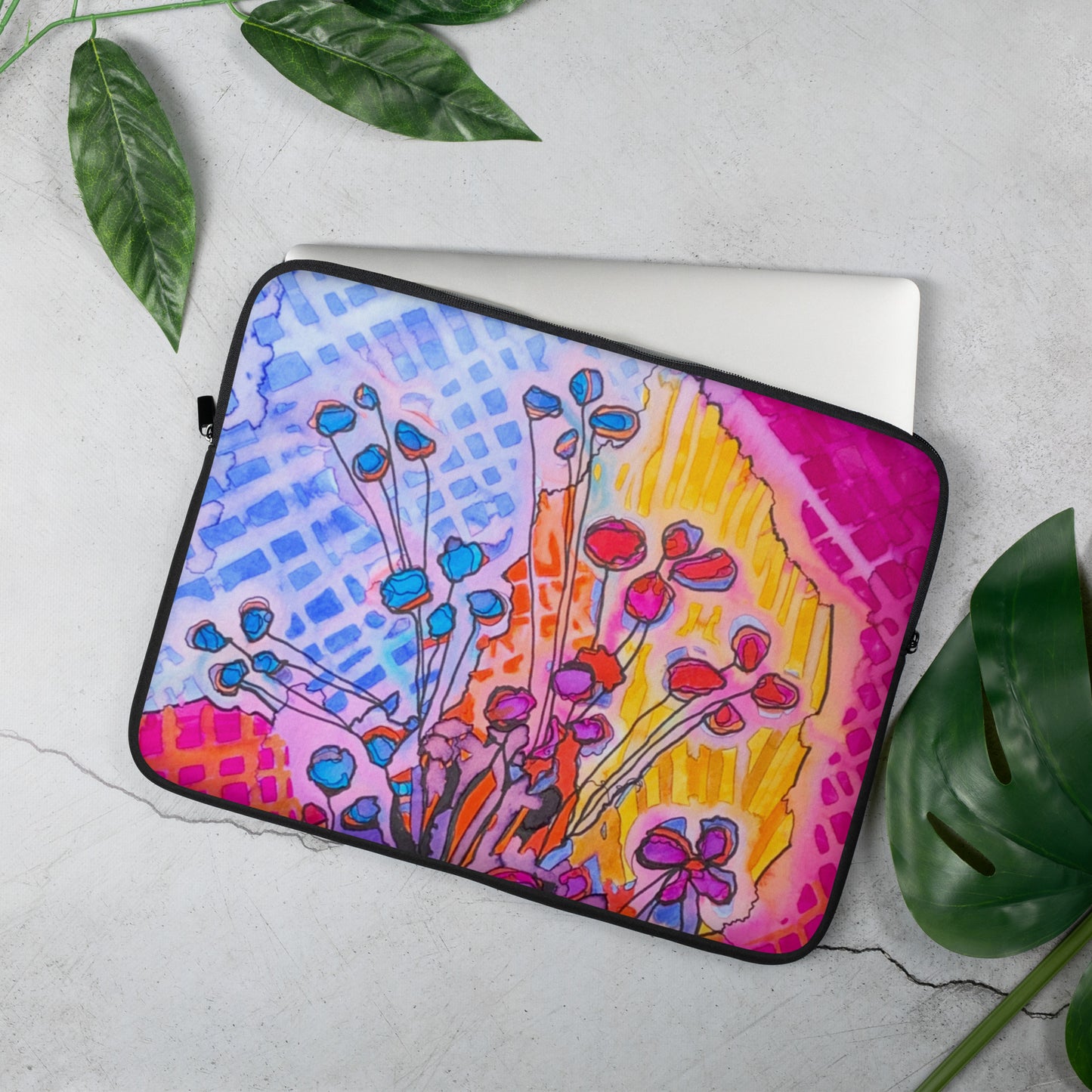Flower Pot Laptop Sleeve