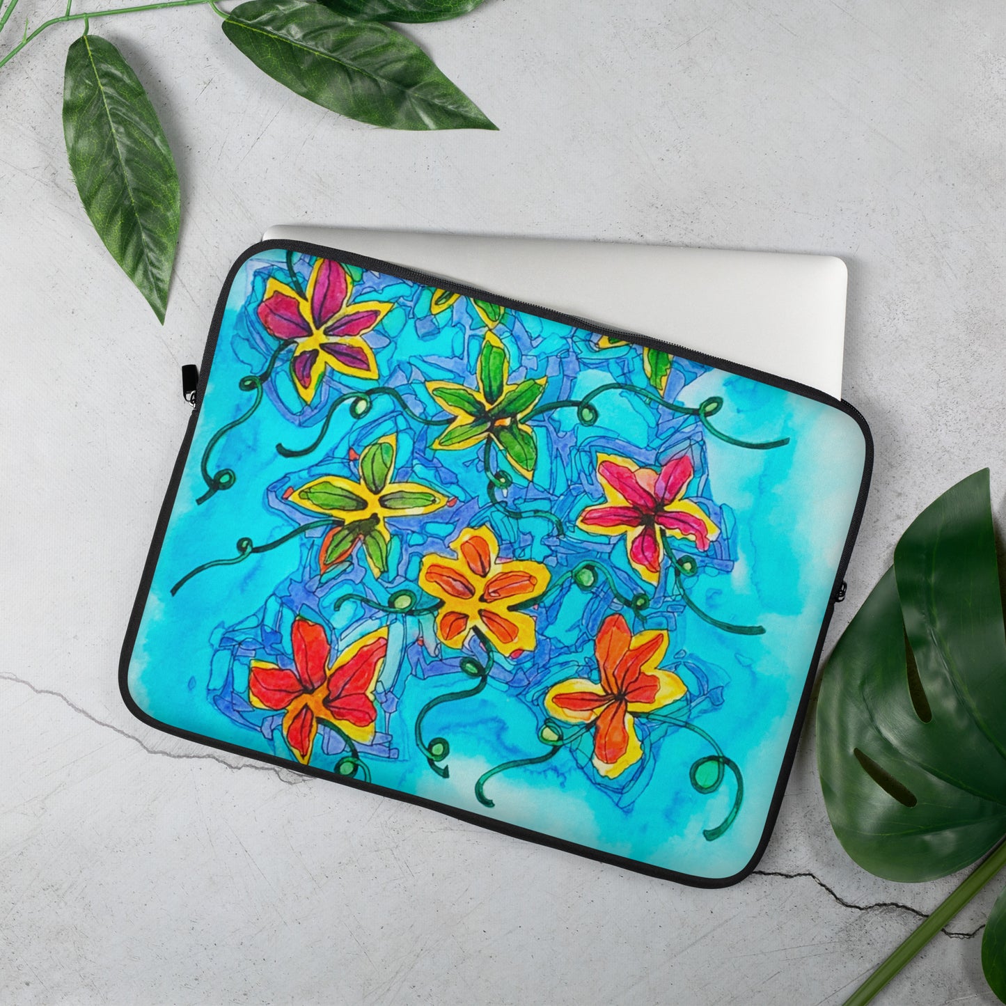 Flower Loop Laptop Sleeve