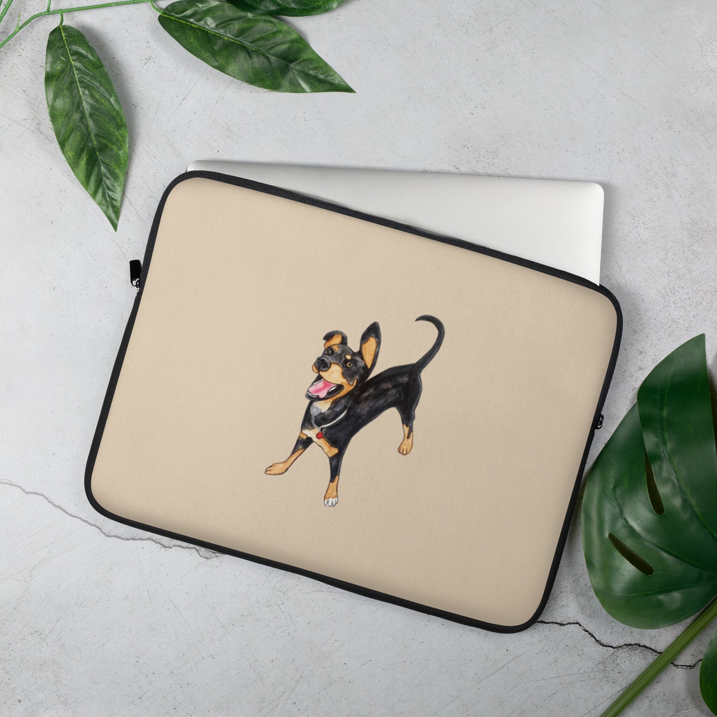 Happy Dog Laptop Sleeve