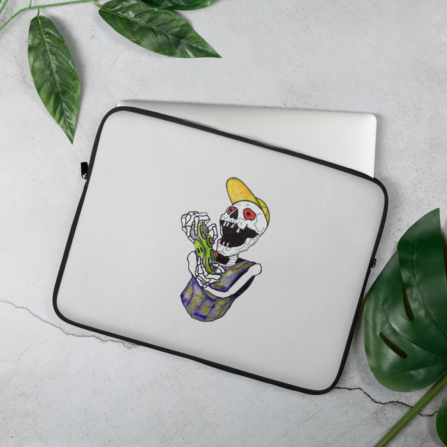 Gamerbones Red Eyes Laptop Sleeve