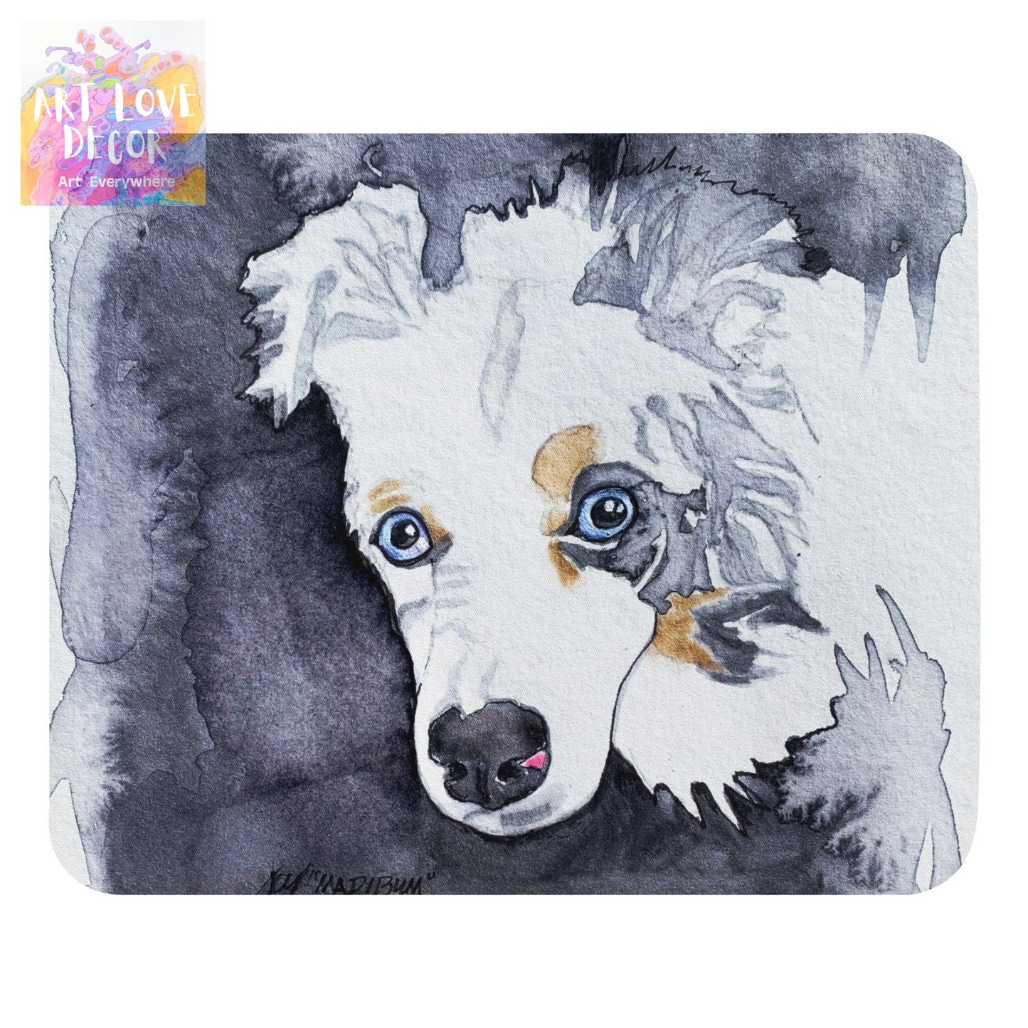 Sheep Dog mouse pad