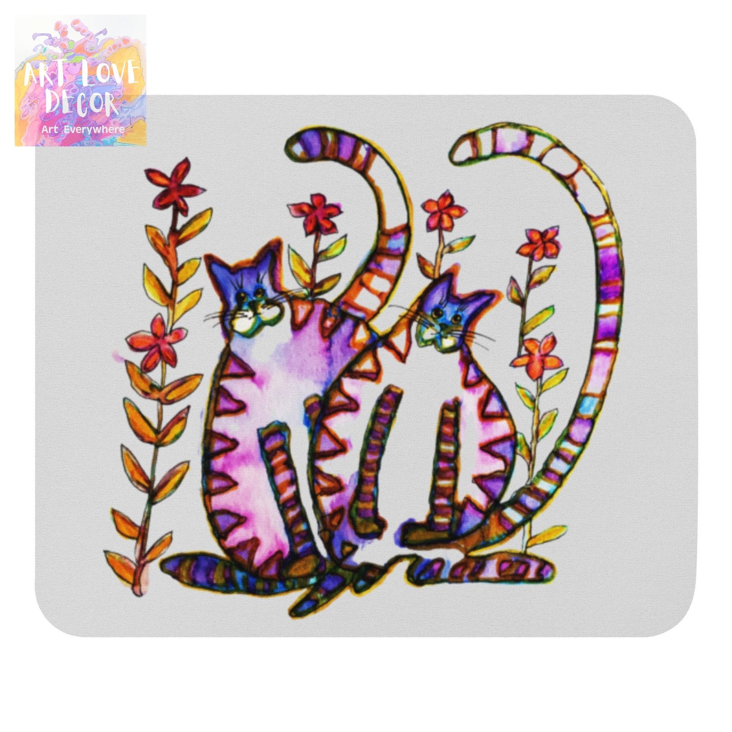 Cat Buddies Mouse pad