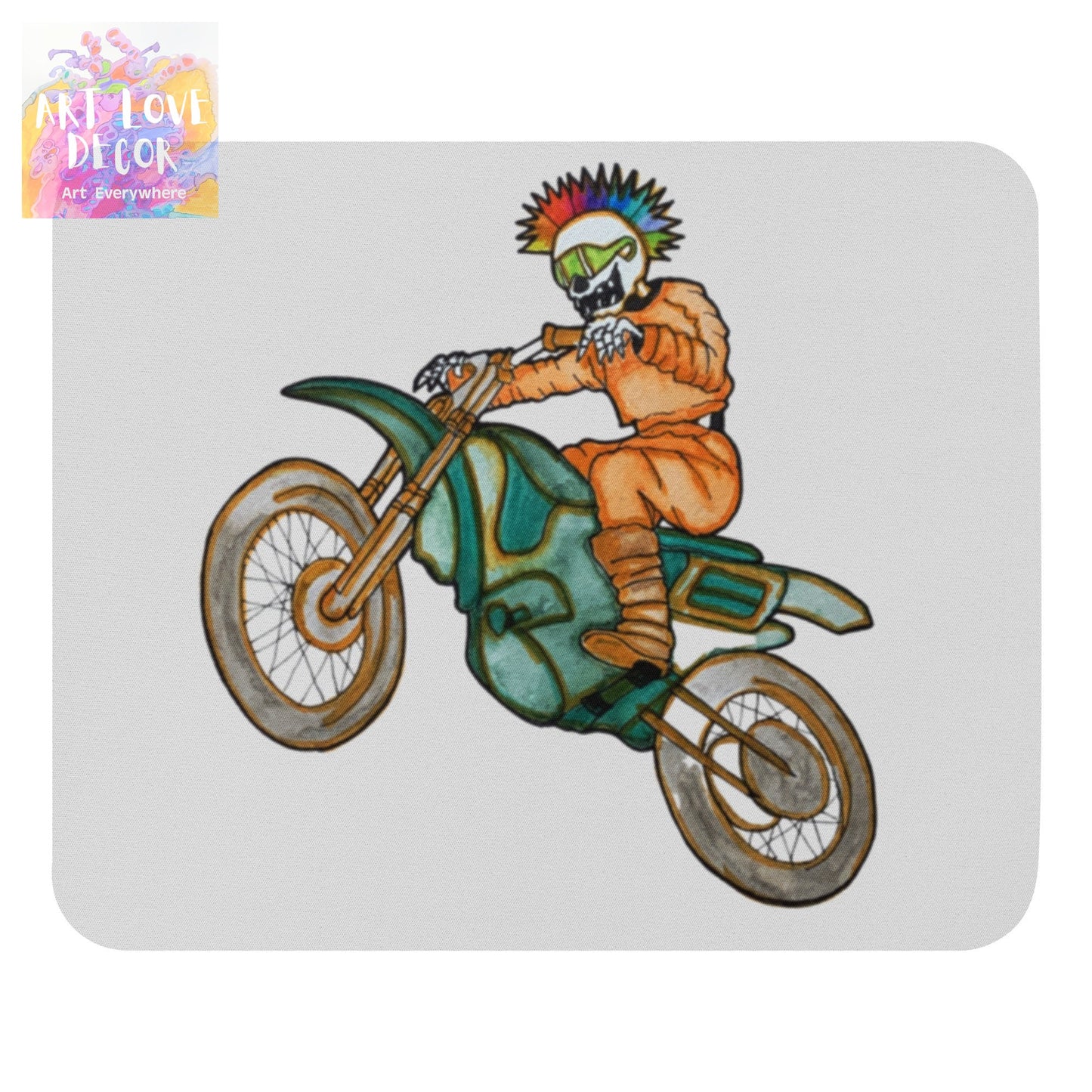 Bikerbones Mohawk Mouse pad