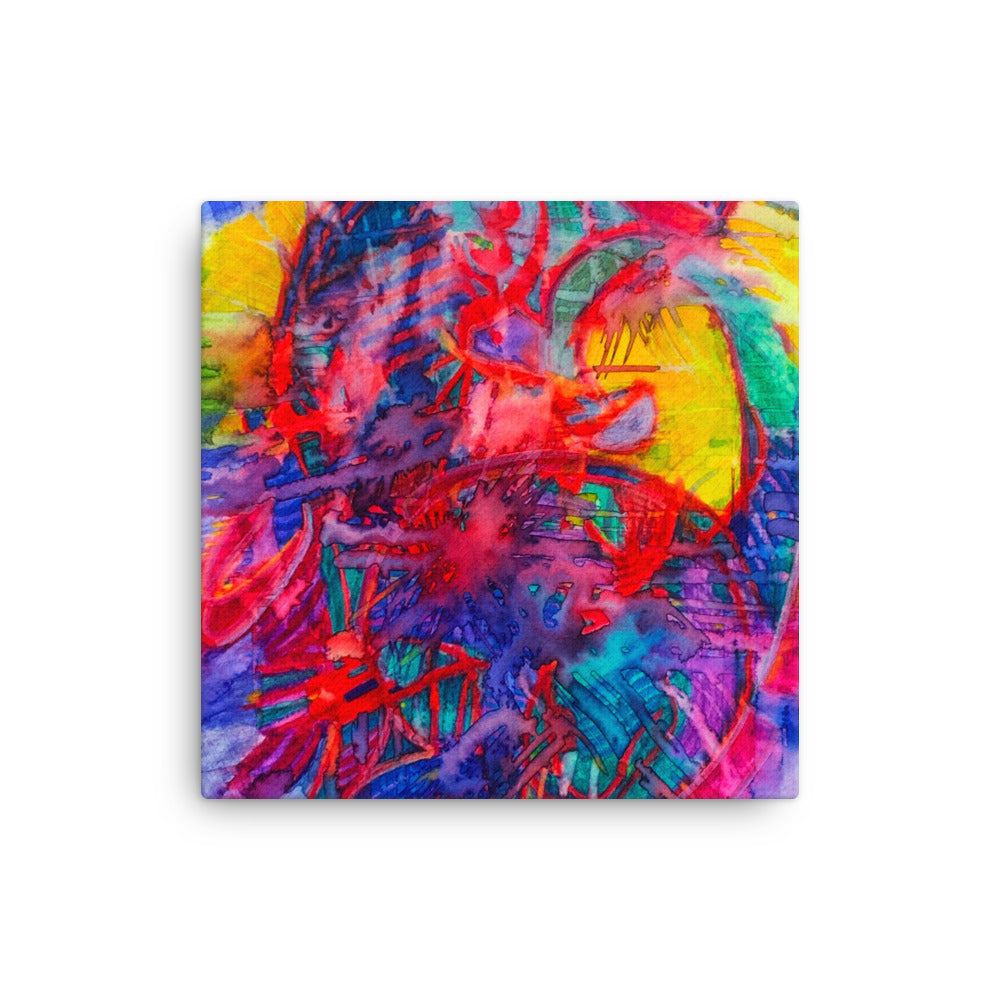 End of the Tunnel Abstract canvas print unframed - Art Love Decor