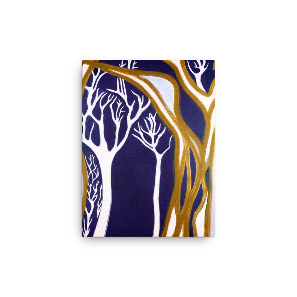Dark Madrone Trees canvas print unframed - Art Love Decor