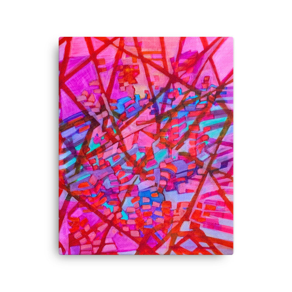 Separation Abstract canvas print unframed - Art Love Decor