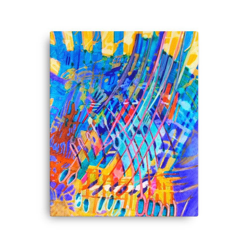 Ray of Hope Abstract canvas print unframed - Art Love Decor