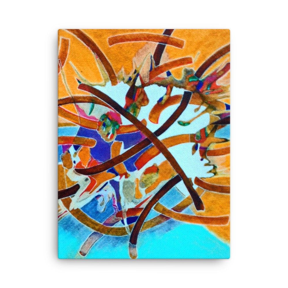 Unexpected Abstract Thin canvas - Art Love Decor