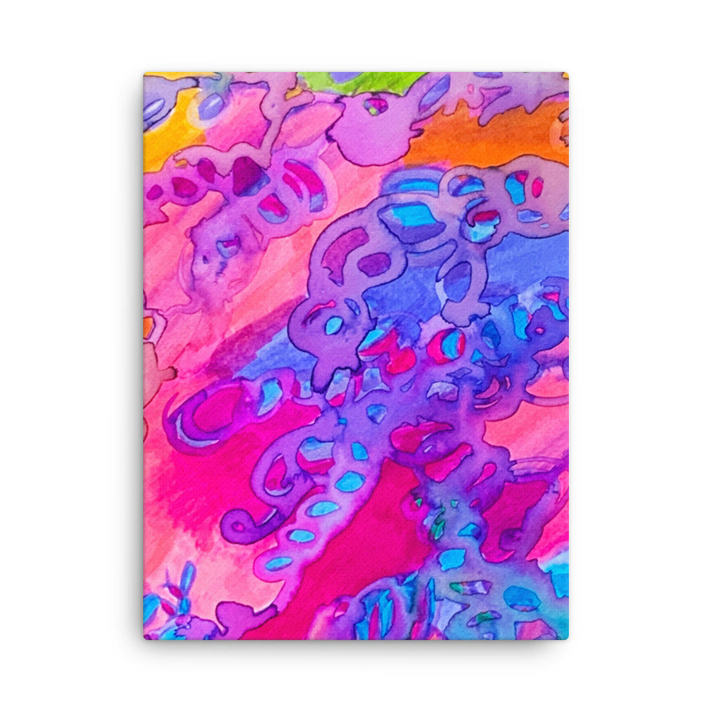 Carried Away Abstract canvas print unframed - Art Love Decor