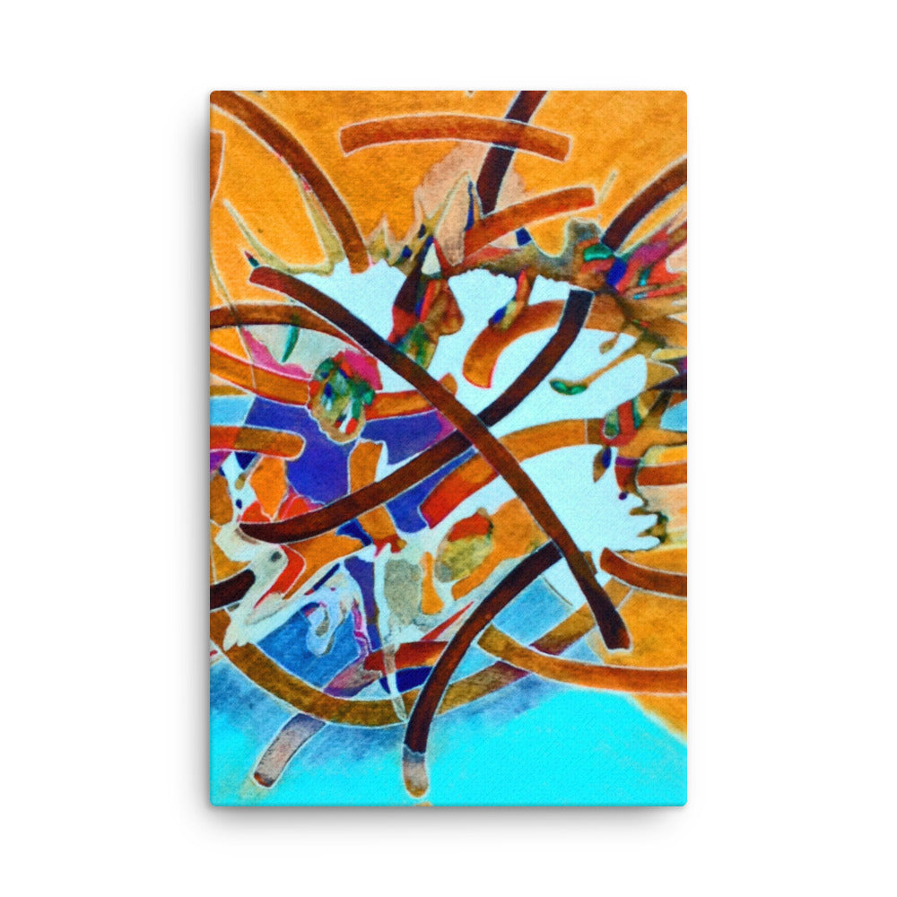 Unexpected Abstract Thin canvas - Art Love Decor