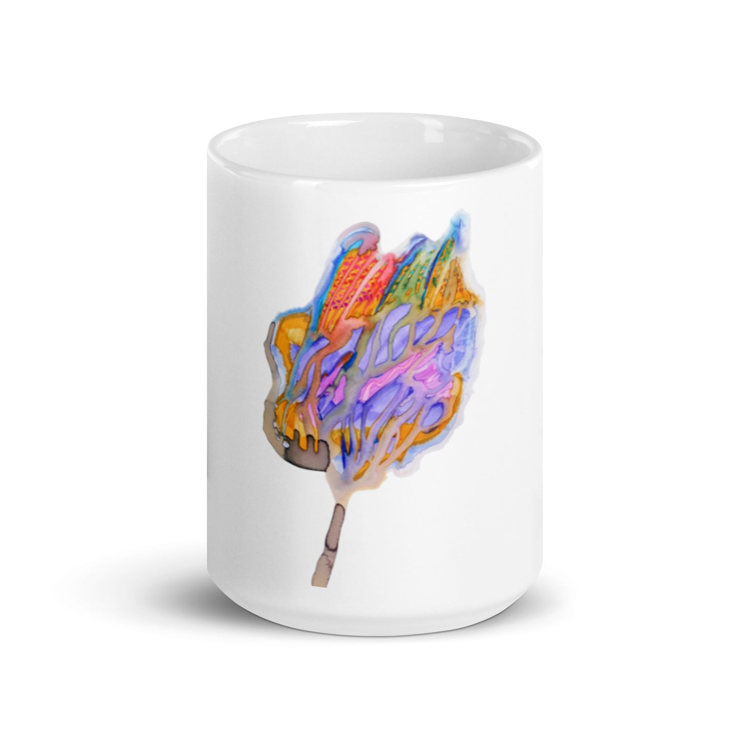 Wishing Tree White glossy mug
