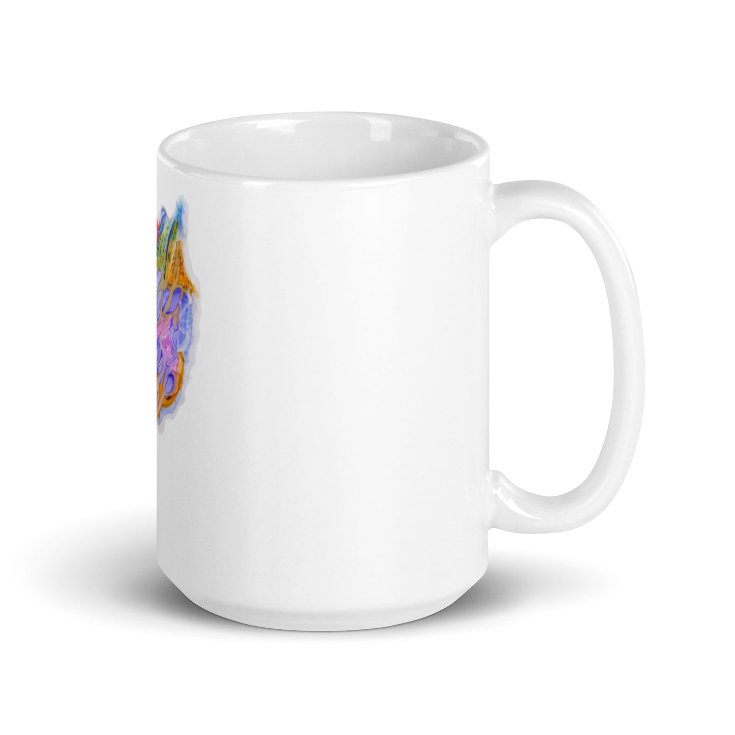 Wishing Tree White glossy mug