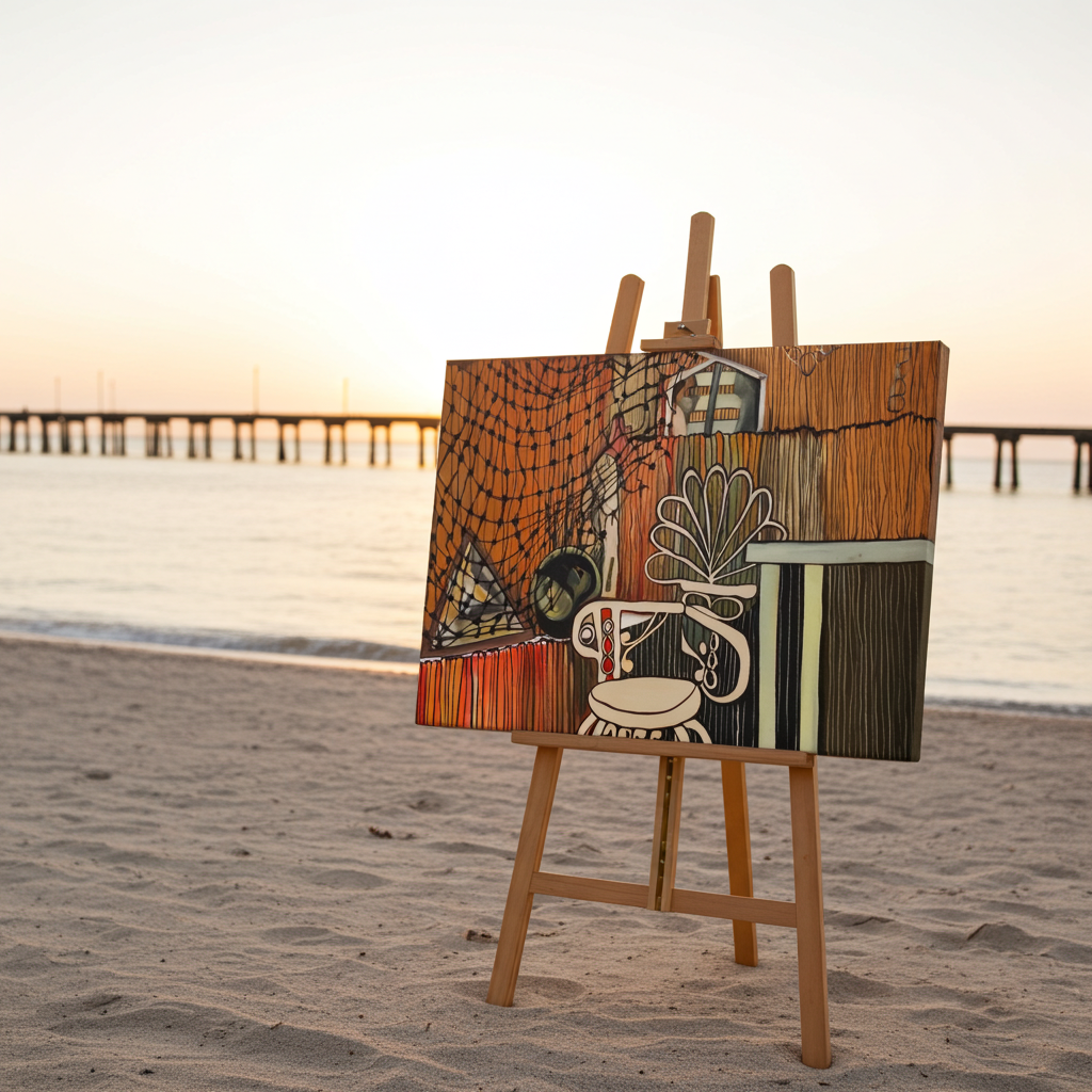 Montana Studio Abstract Large Art Canvas Print Unframed 40x60