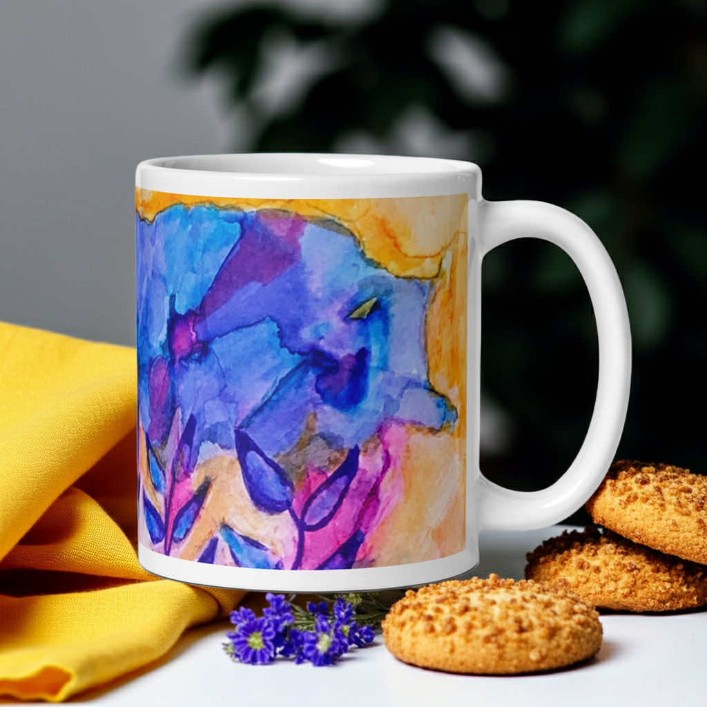 Blue Stems Mug