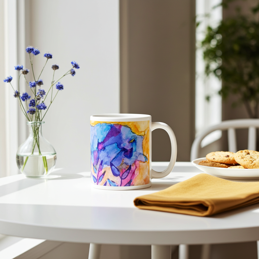 Blue Stems Mug