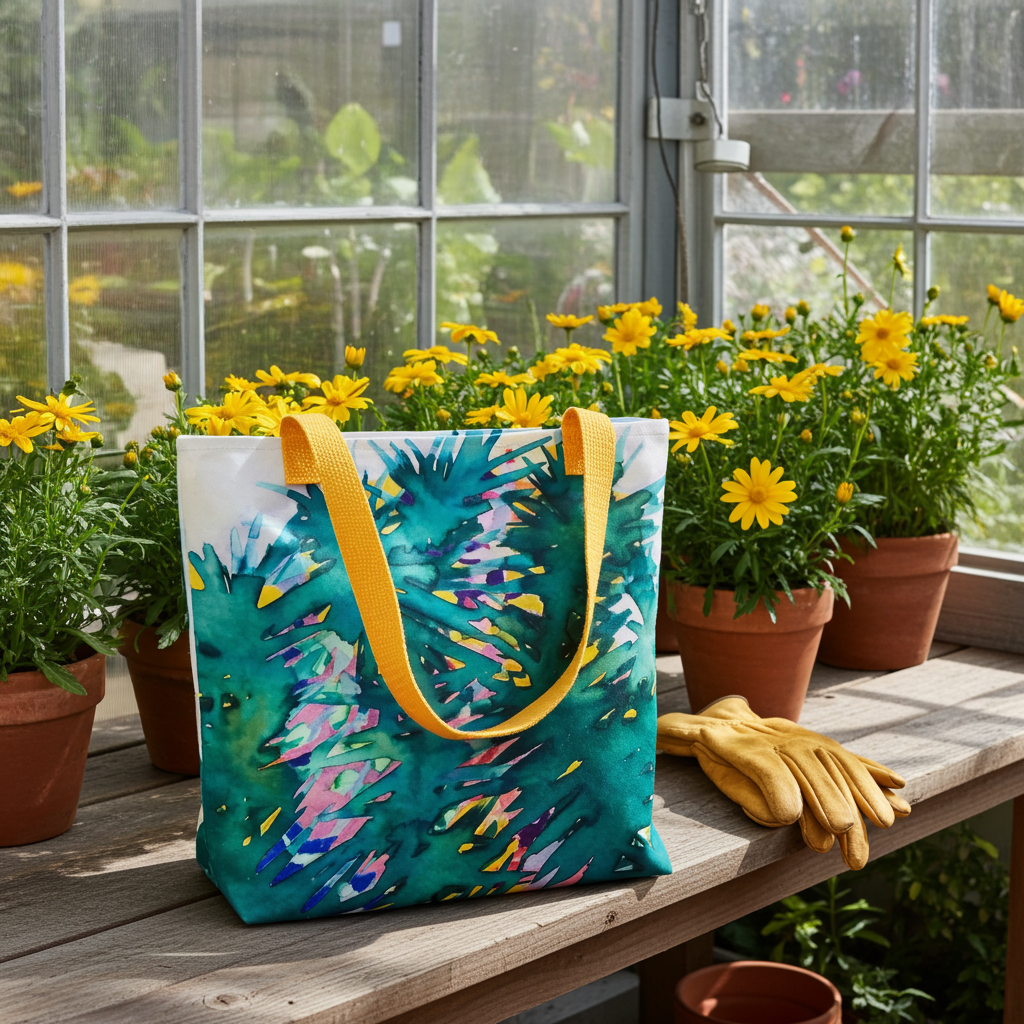 Looking Glass Leaves Tote bag