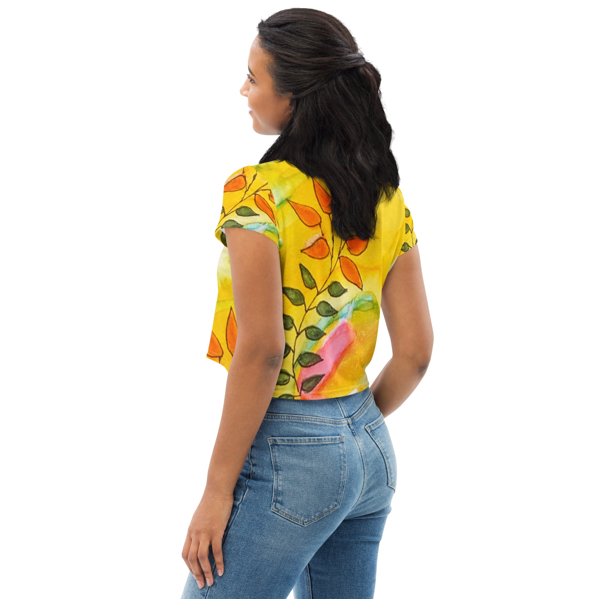 Sunny Day Women's Crop T-shirt